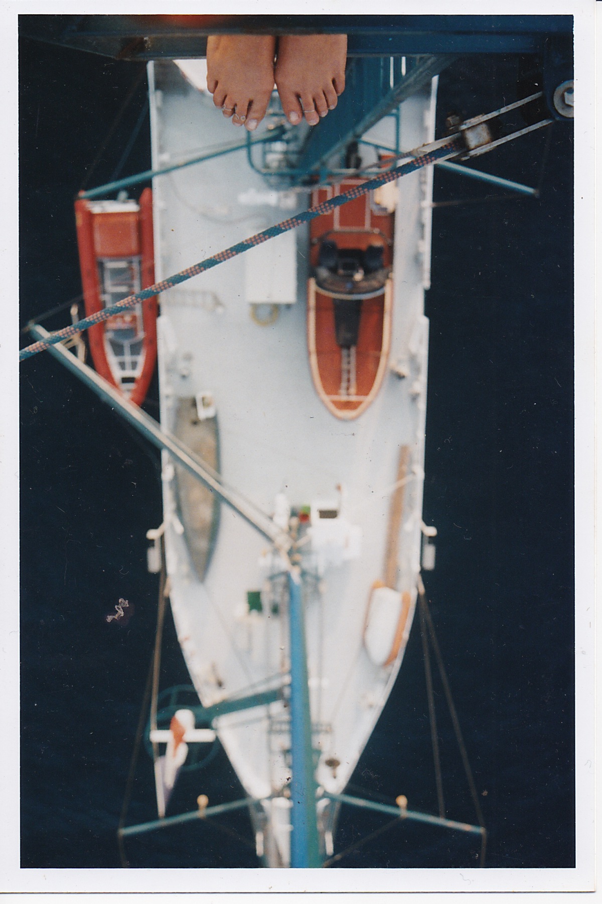 Somewhere at sea, Mediterranean, Syncope