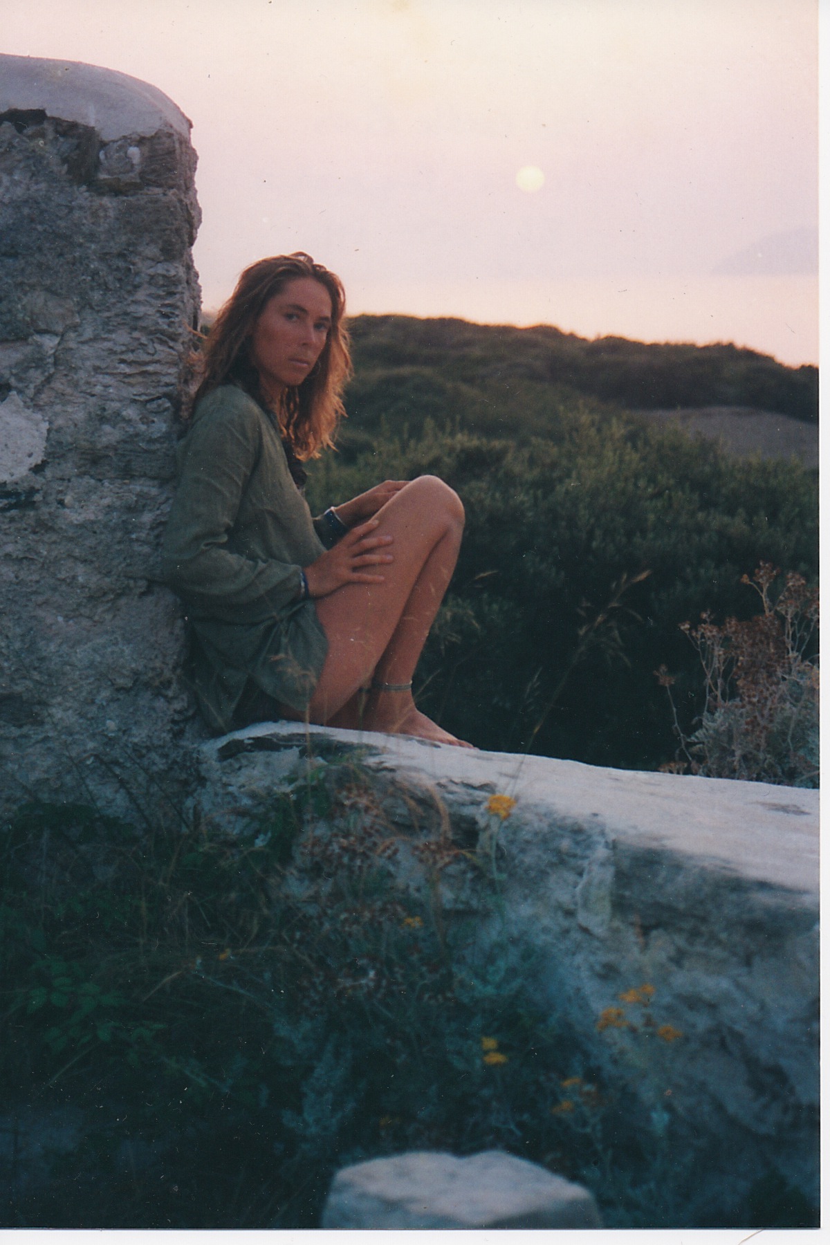 Old castle ruins, Porquerolles, France