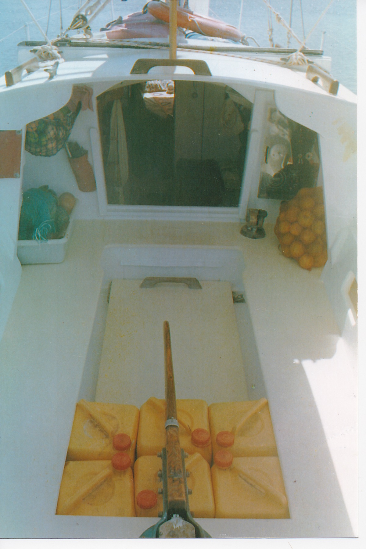 Ready to go, Pacific Ocean Crossing 1998