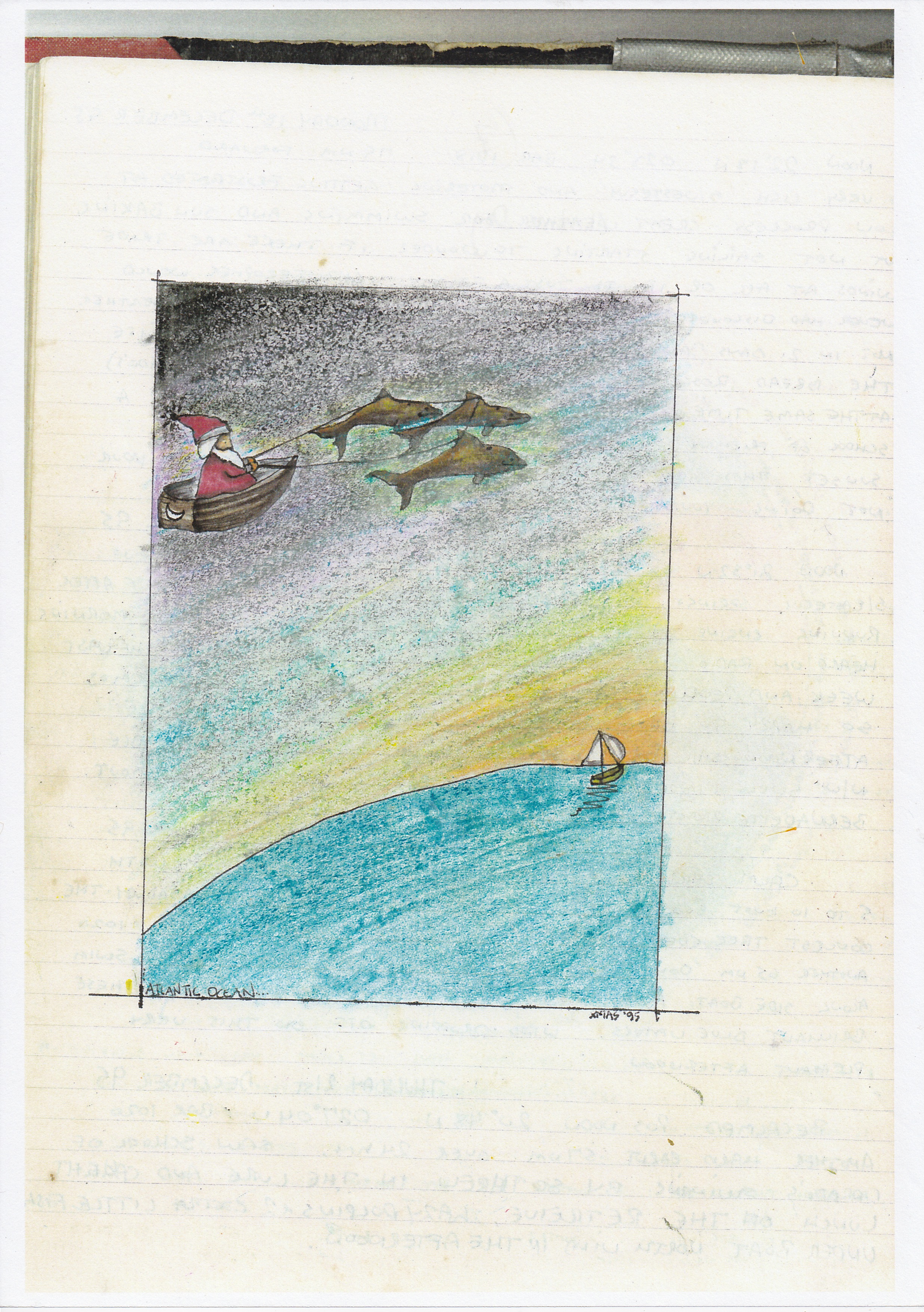 Christmas Day, Atlantic Ocean