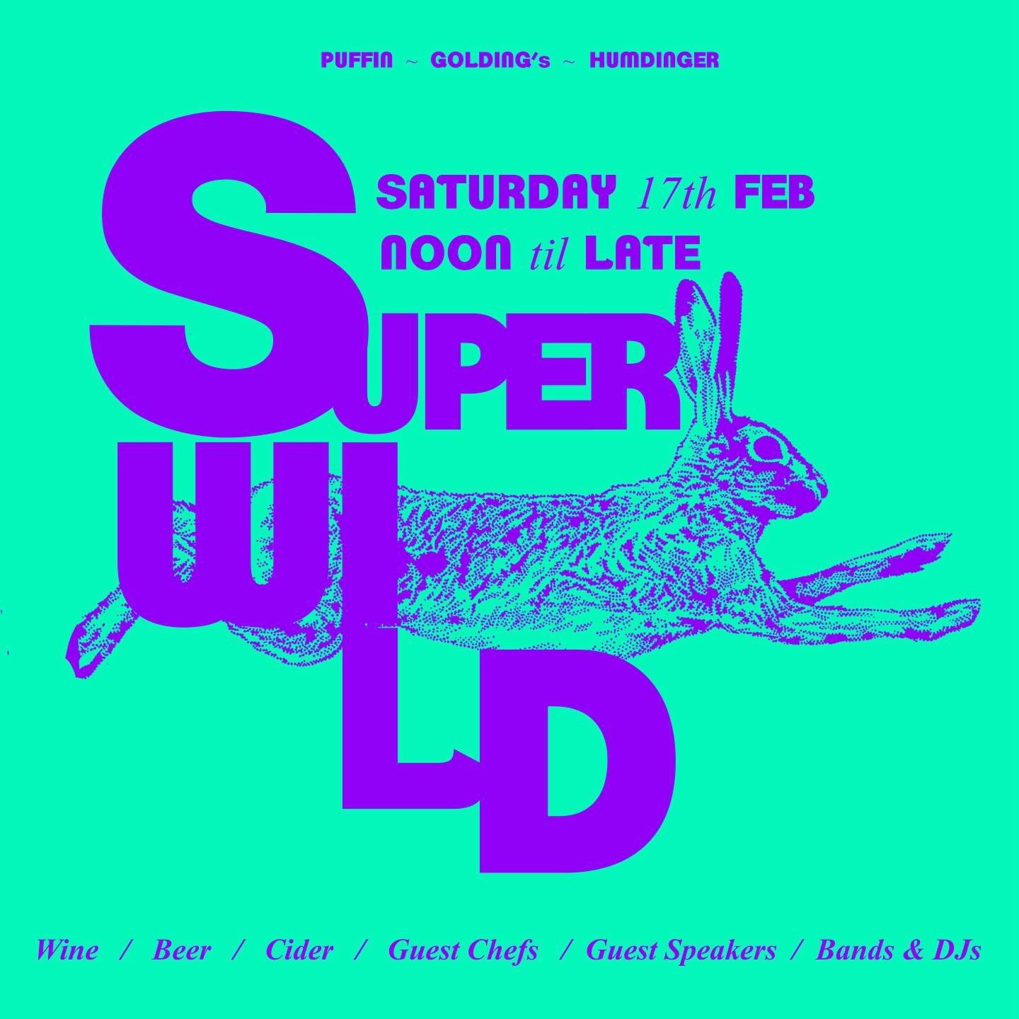 SUPERWILD 2024 is on!! Get this date in your calendars - Saturday 17th February - we can&rsquo;t WAIT to be celebrating again with you all! 

This time we&rsquo;re joining @goldingsfreedive and @humdingerwgtn in hosting 14 winemakers, 9 breweries, 2 