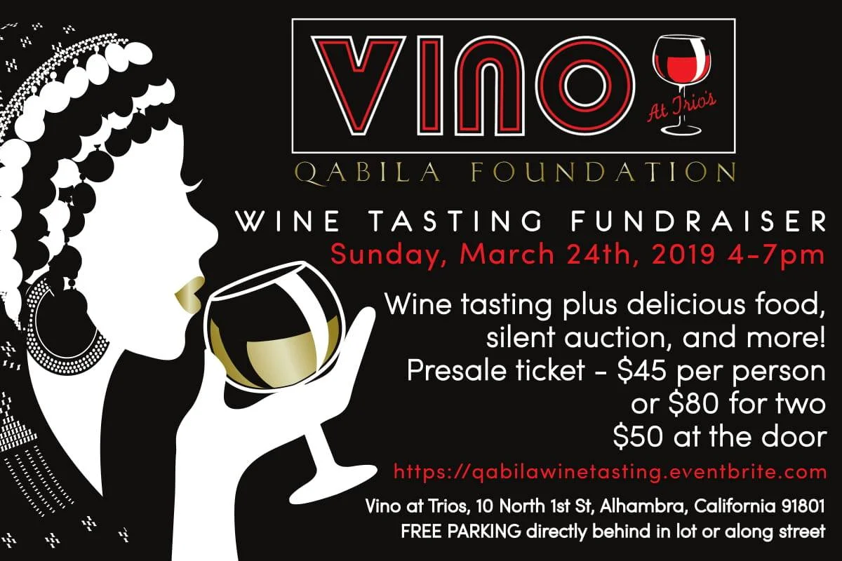 Qabila WINE TASTING fundraiser