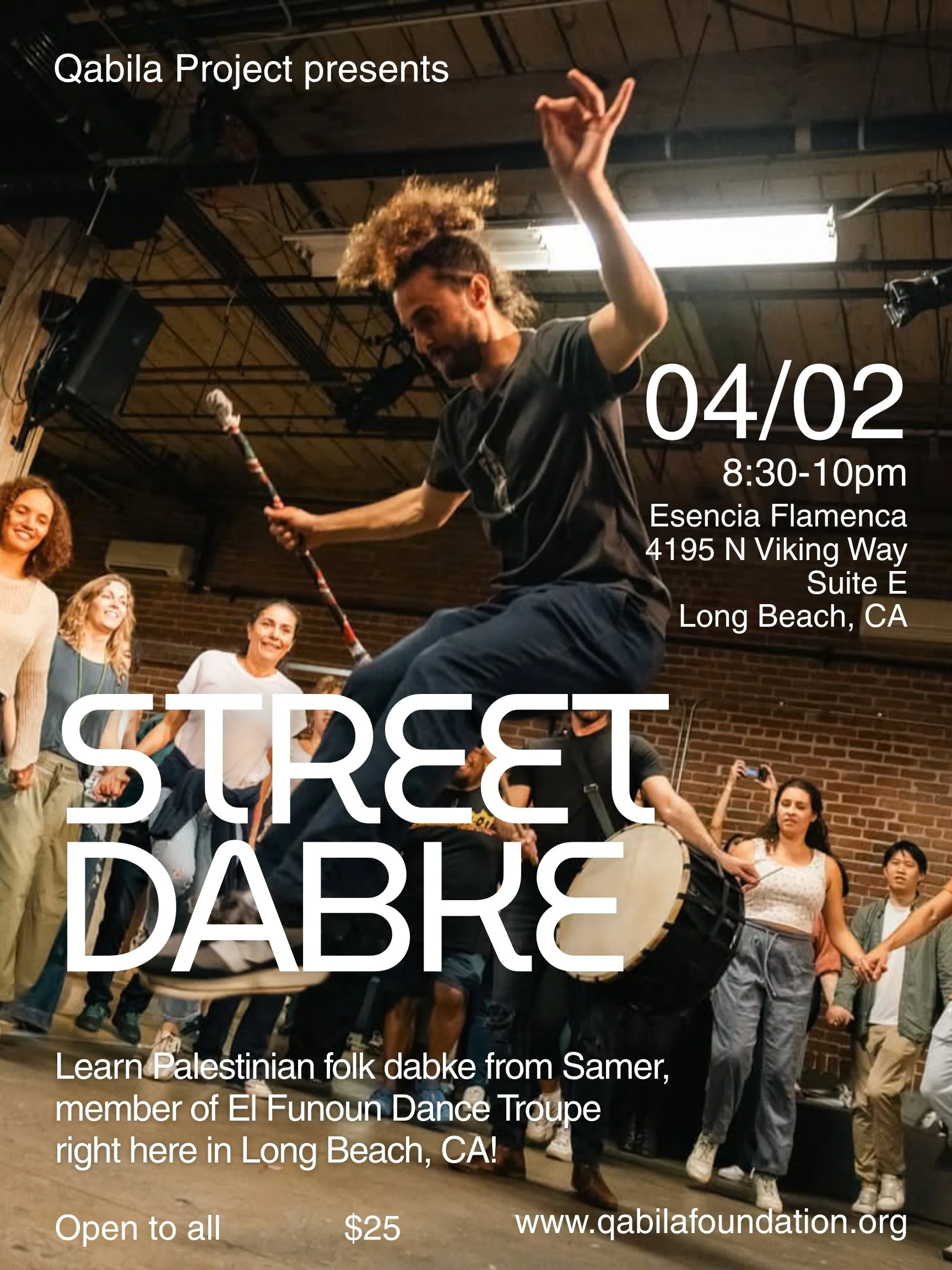 Palestinian Street Dabke with Samer