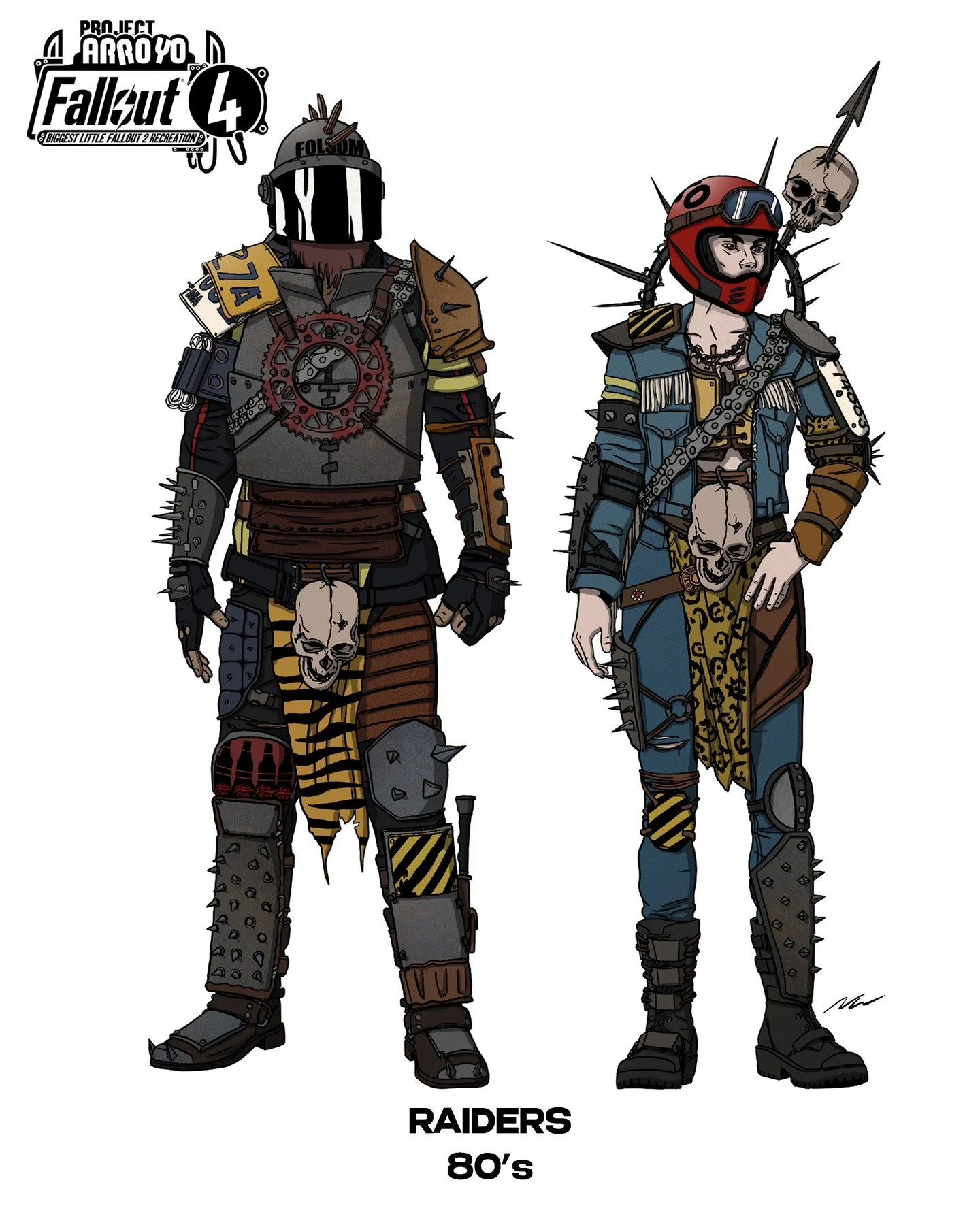 Project Arroyo: Raider Concepts. The 80's; A Sacramento based Biker gang.