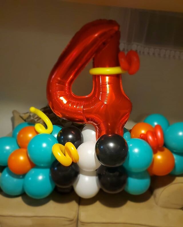 4th Birthday Balloon Bouquet

The Party Must Go On!

#balloonbouqet #balloons #party #birthday #quarantinebirthday #celebrate #stayhome #dontcancelpostpone #socialdistanceparty #decor #decoration #eventplanner #eventdesign #planners #childrensevents 