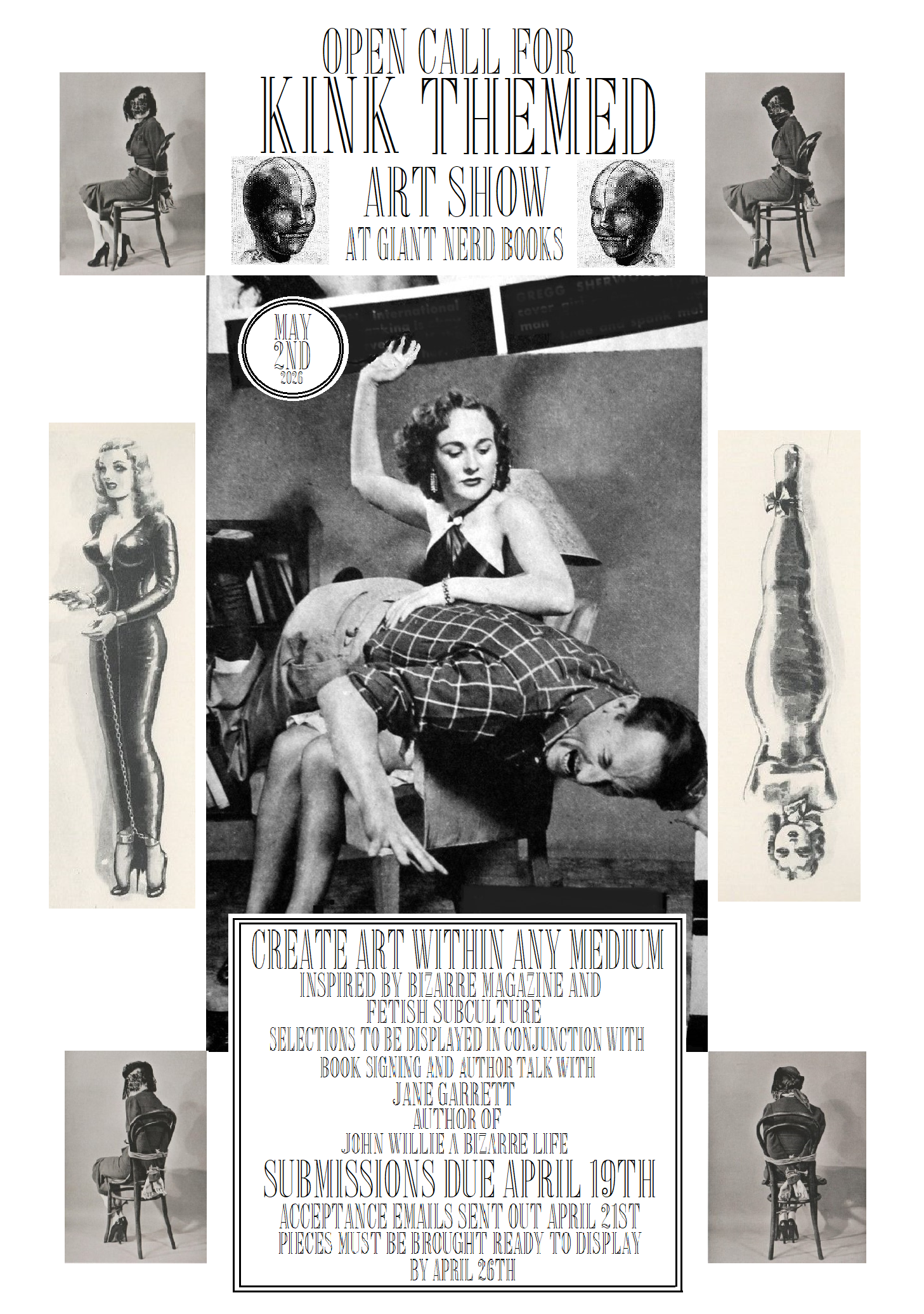 Author Presentation and Booksigning with Kink-Themed Art Show