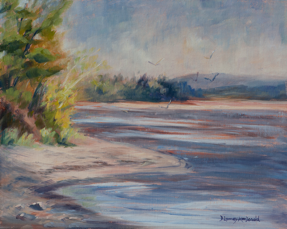 Sea Path, 8x10in. Oil on linen, panel.jpg
