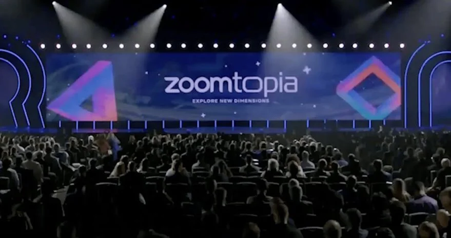  For Zoom’s annual convention I created digital assets and designed graphics,  from wayfinding icons to stage backdrops, badges to signage, menus to branding the San Jose Convention Center, itself. 