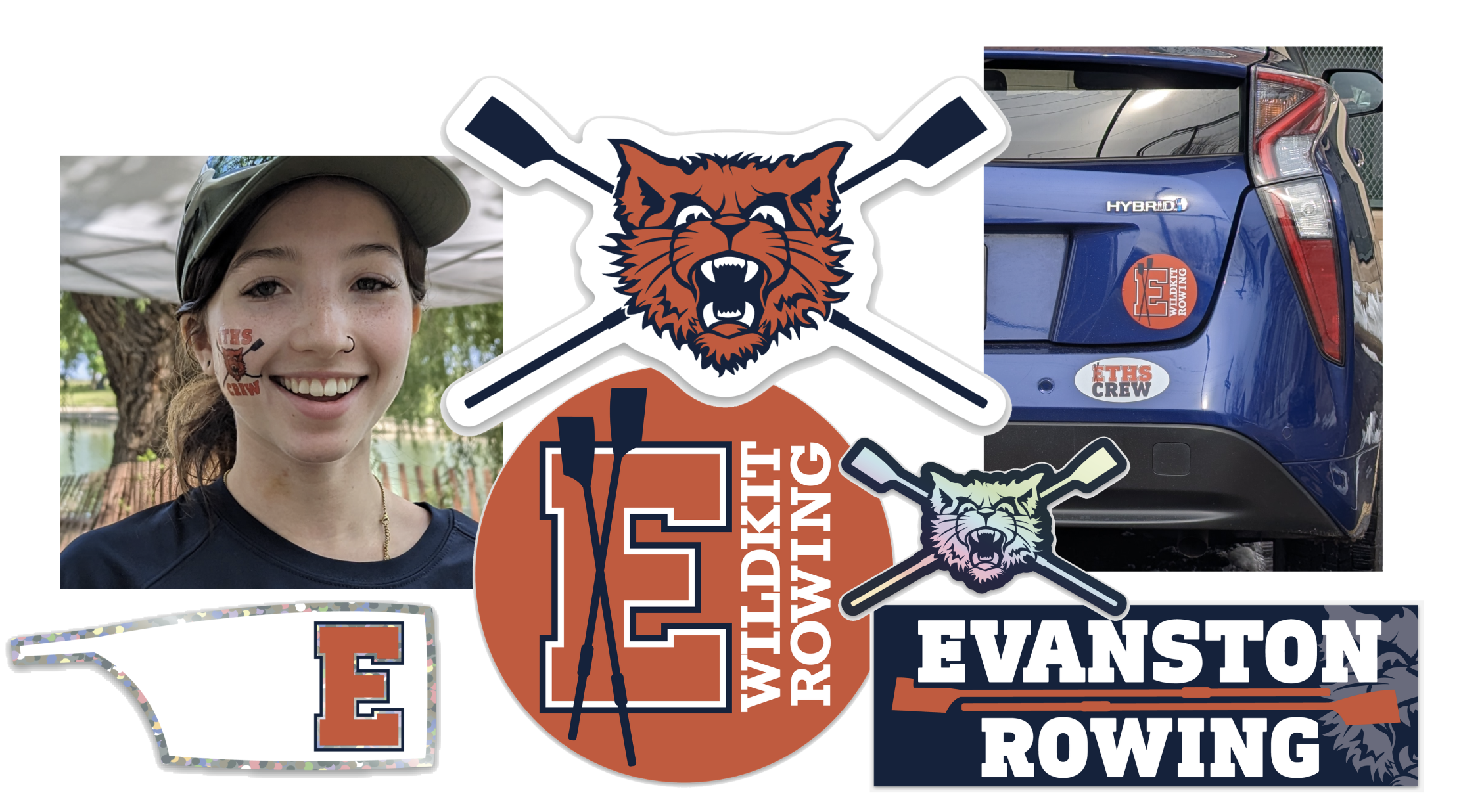  And nothing makes kids happier than stickers and tattoos: I designed and produced tons. Car magnets and bumper stickers as well. 