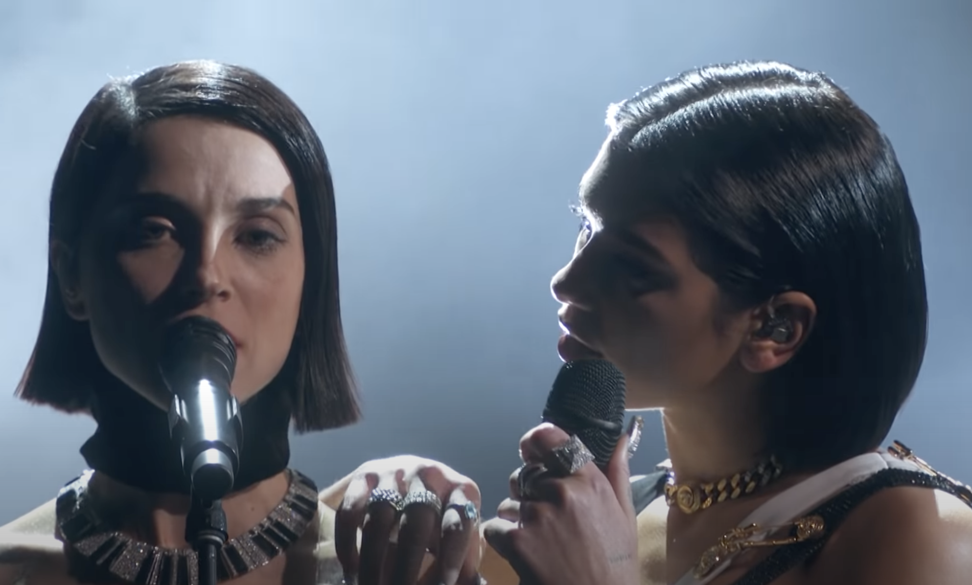 St. Vincent &amp; Dua Lipa | Masseduction / One Kiss | 2019 GRAMMYs (Music Video)