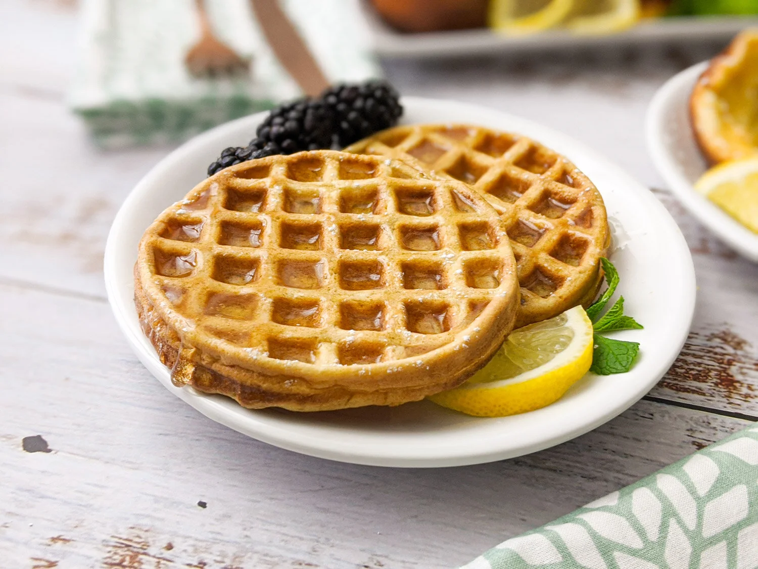 Lemon Waffle