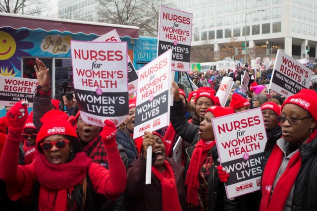 Women's March on Washington 2017 - NYSNA