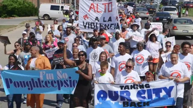 "Stop the Violence" March - Poughkeepsie, NY