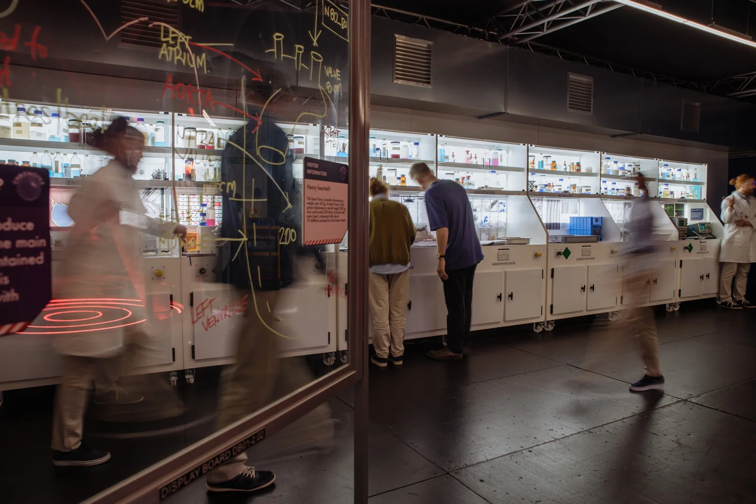 In order to reinforce the accuracy and authenticity of the experience, in-depth palaeontological research was delivered in conjunction with immersive computer-generated multimedia, dynamic soundscapes and lighting elements, and state-of-the-art animatronics.