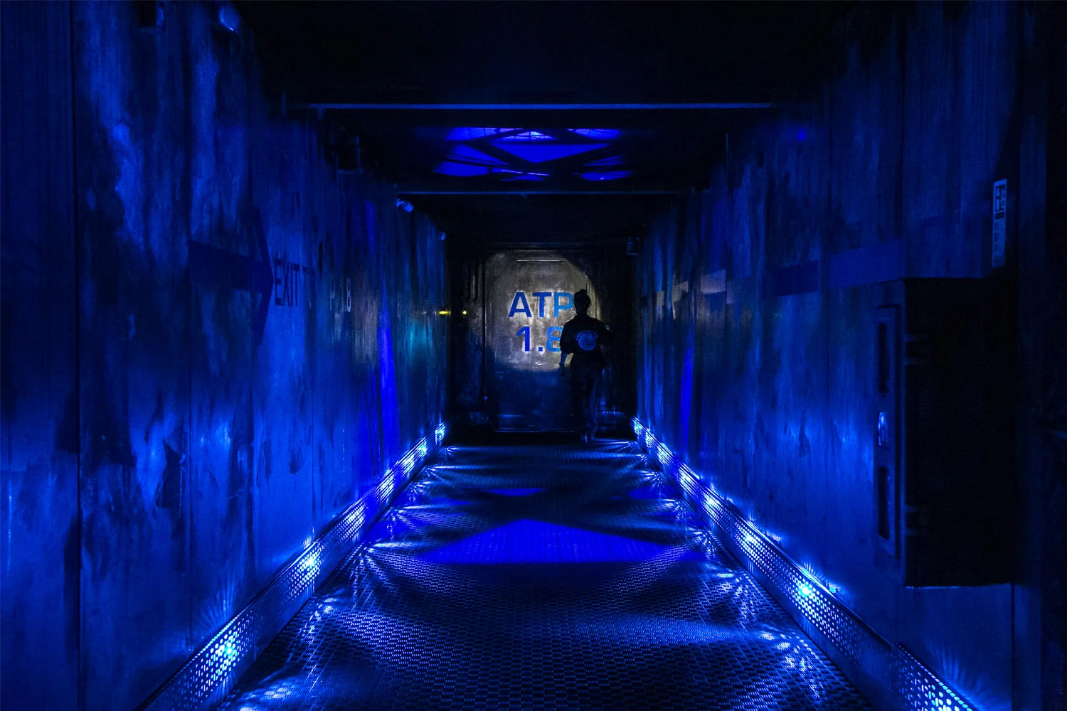 Dinosaurs in the Wild. Visitors are led to believe they are within a real, fully-functioning scientific facility. The physical experience was a paramount focus of the design process. To this effect, FRD incorporated a variety of interventions such as a ‘time machine’, virtual reality ride, interactive laboratories and a lookout with ‘windows’ featuring full-scale computer-generated dinosaurs.