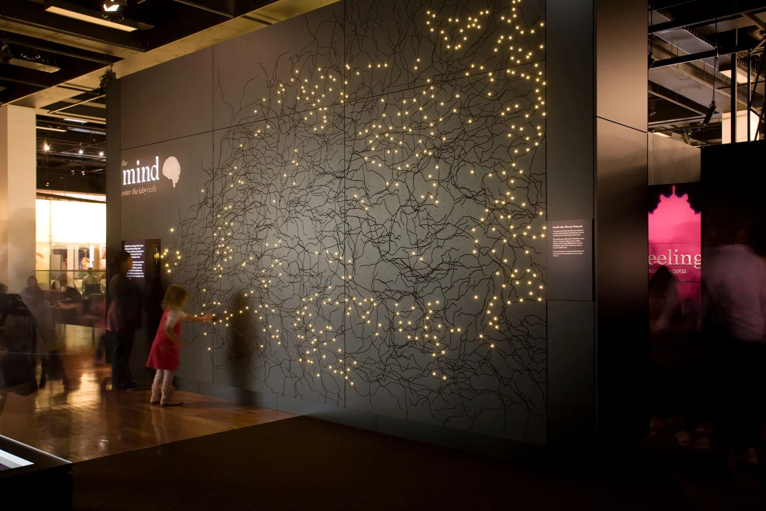 This permanent exhibition explores the inner workings of the human mind, while illustrating the process of malfunctions causing mental illness.