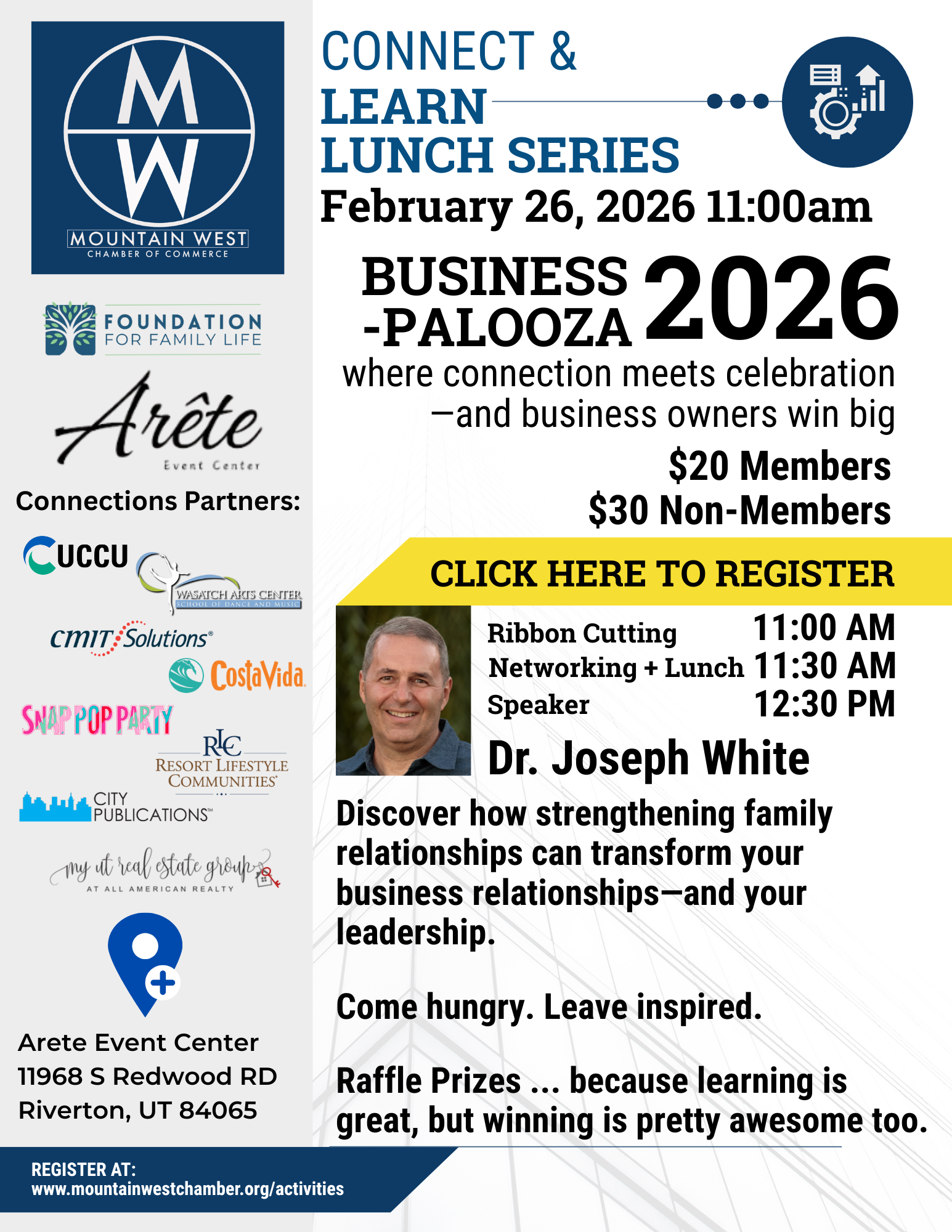 Connect &amp; Learn Lunch Business-palooza 