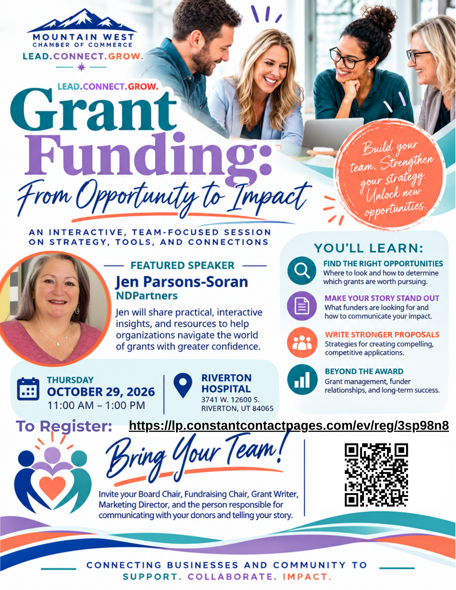 Lead.Connect.Grow.: Grant Funding from Opportunity to Impact!