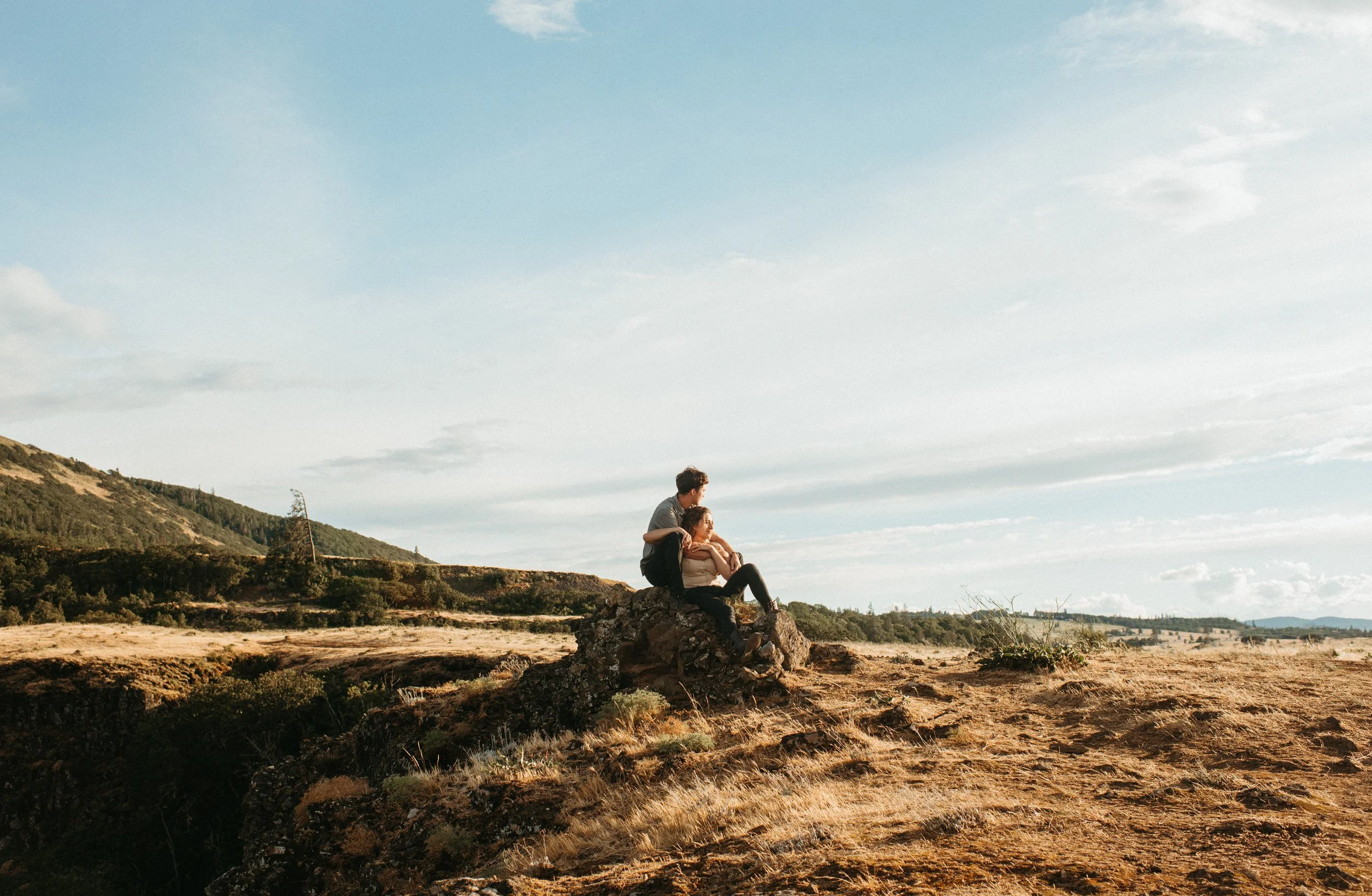 Mason + Karina, Engagement Shoot Columbia River Gorge 
