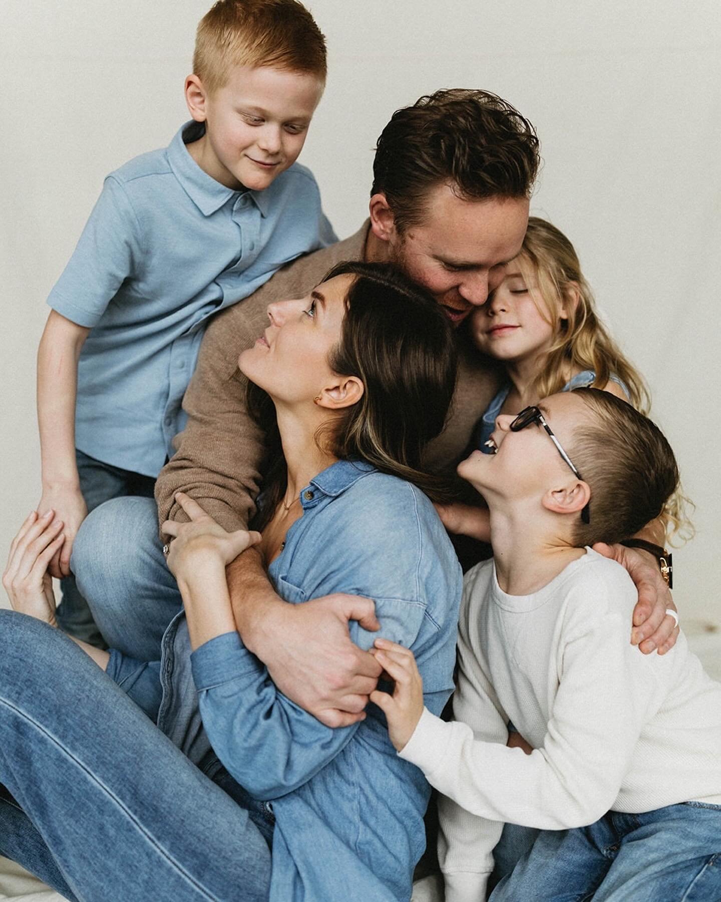 To be able to finally set the time aside to document our lives seemed like such work, but the end result was a reward I&rsquo;ll cherish forever. 
I get the pleasure of documenting so many other families, my kids and even the kids with Chad often. I 