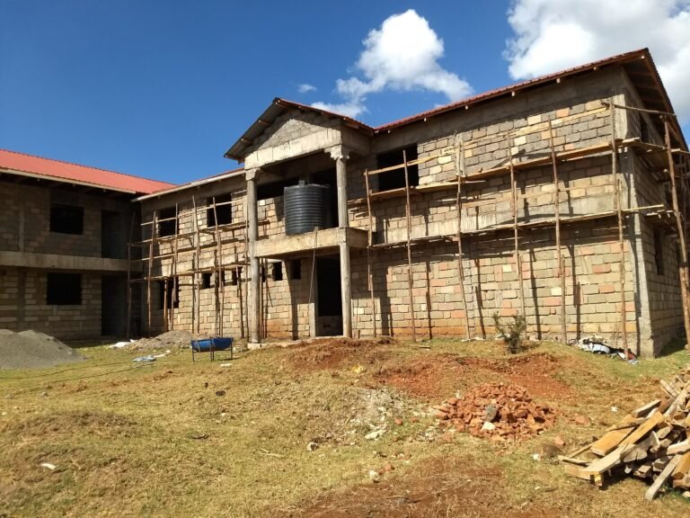 Side entry to the library/laboratory