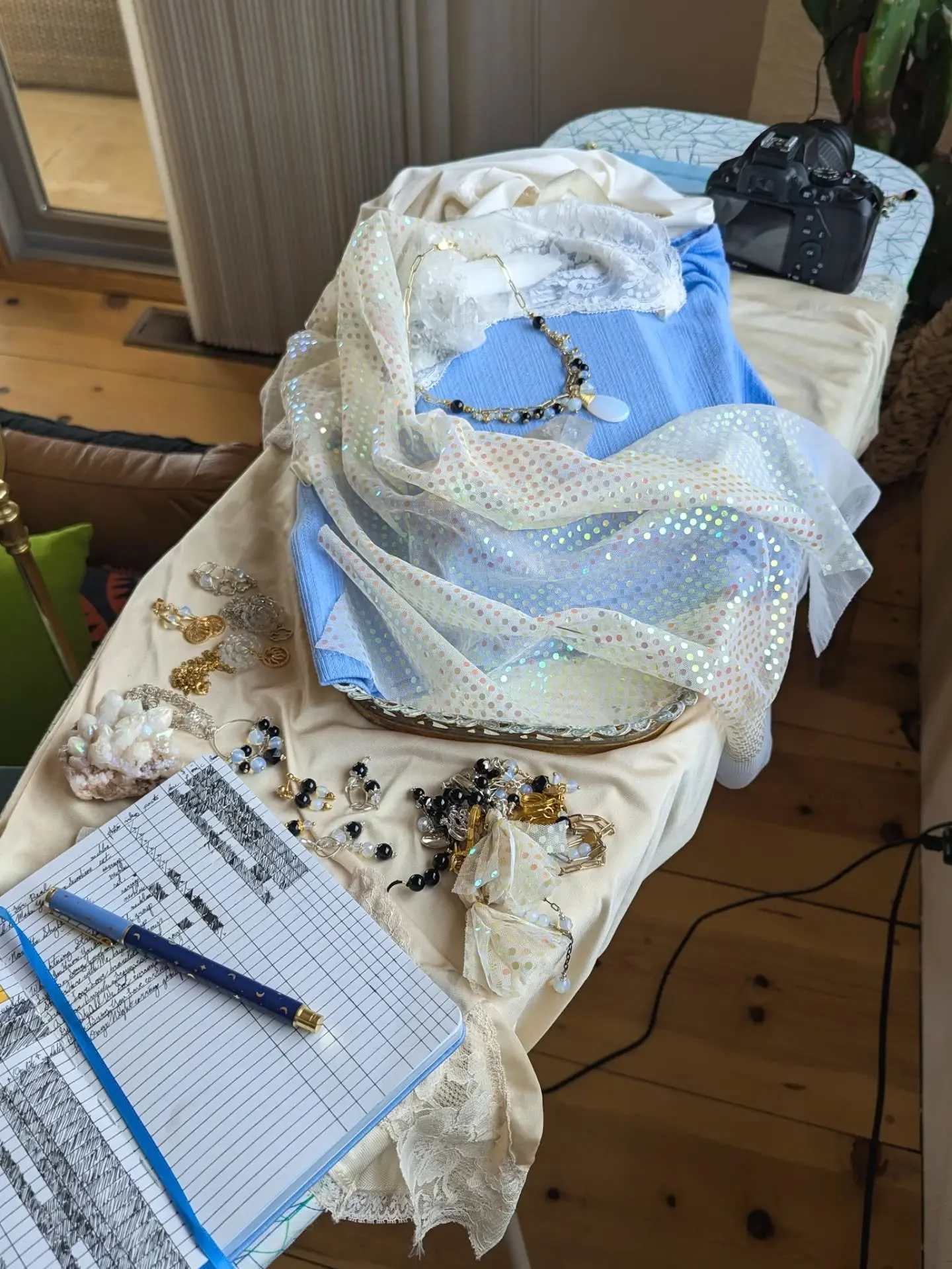 Here's a REAL sneak peek at the LOVE! collection! Unless you're a member of my Patreon (where you can see the entire collection), this is the most I've shown yet! I wanted to show you the setup on the ironing board, and thought maybe you'd like to se