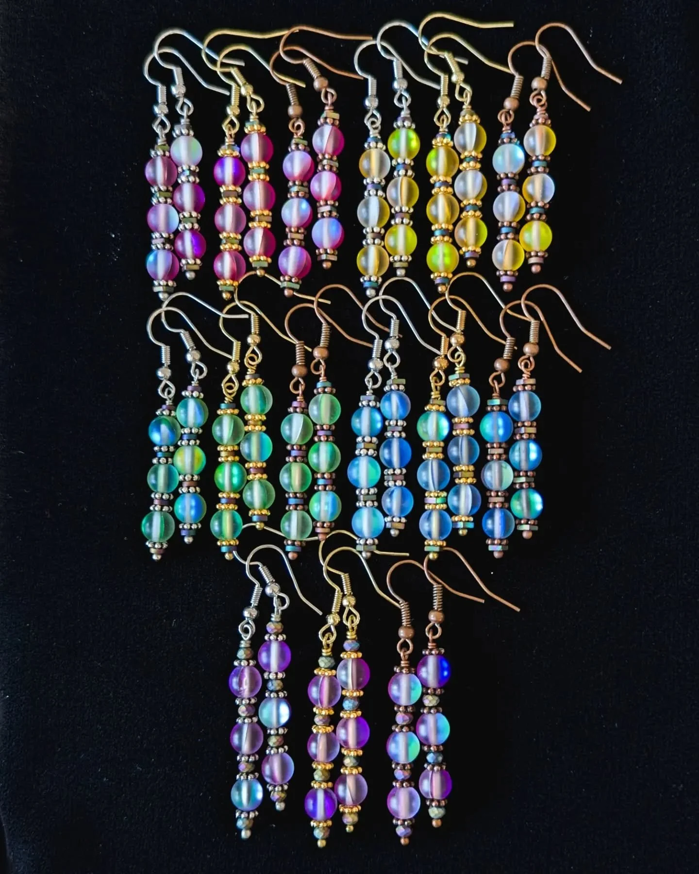 JEWELS! JEWELS! (Burning Bright earrings 💜✨)