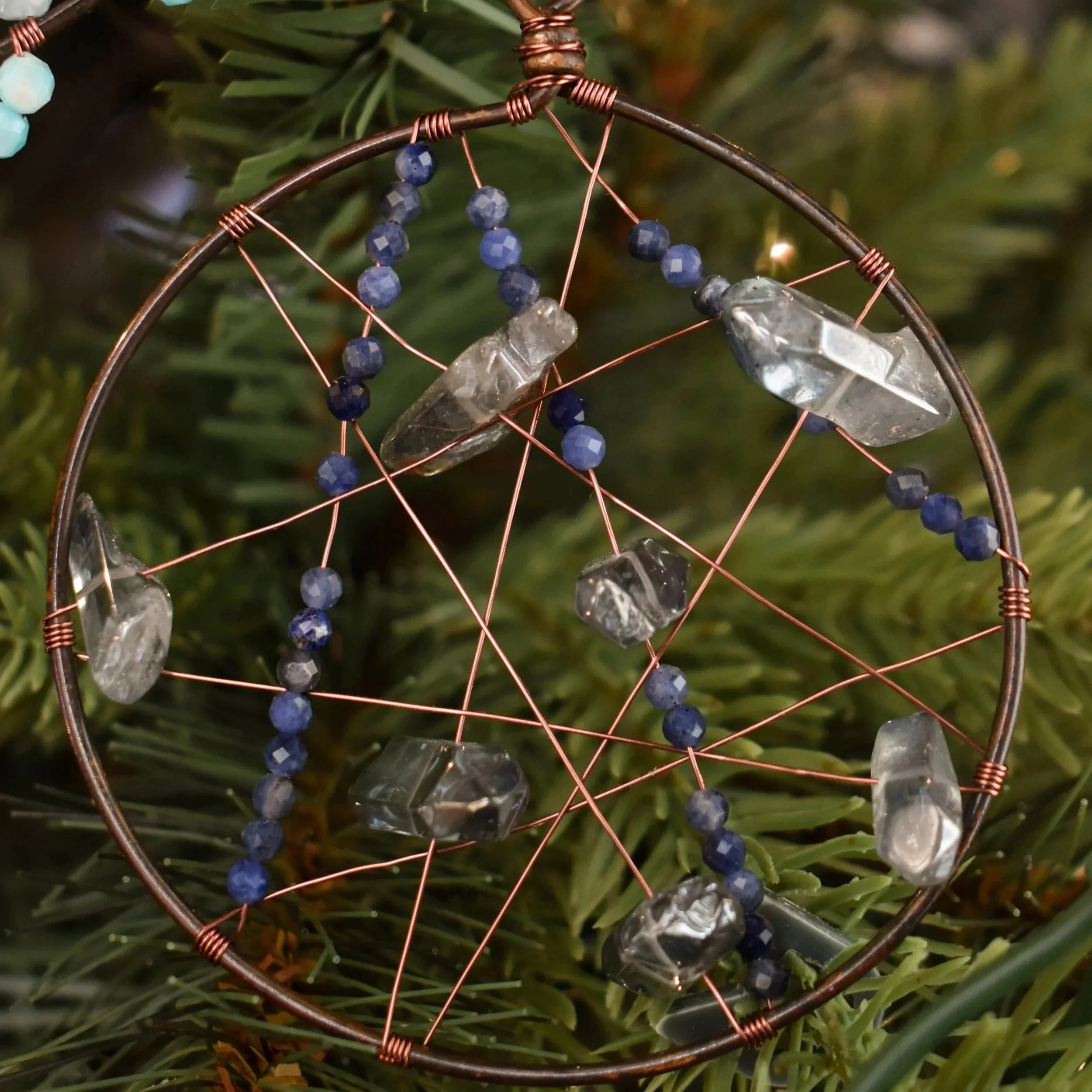 Sodalite-ful ornament
