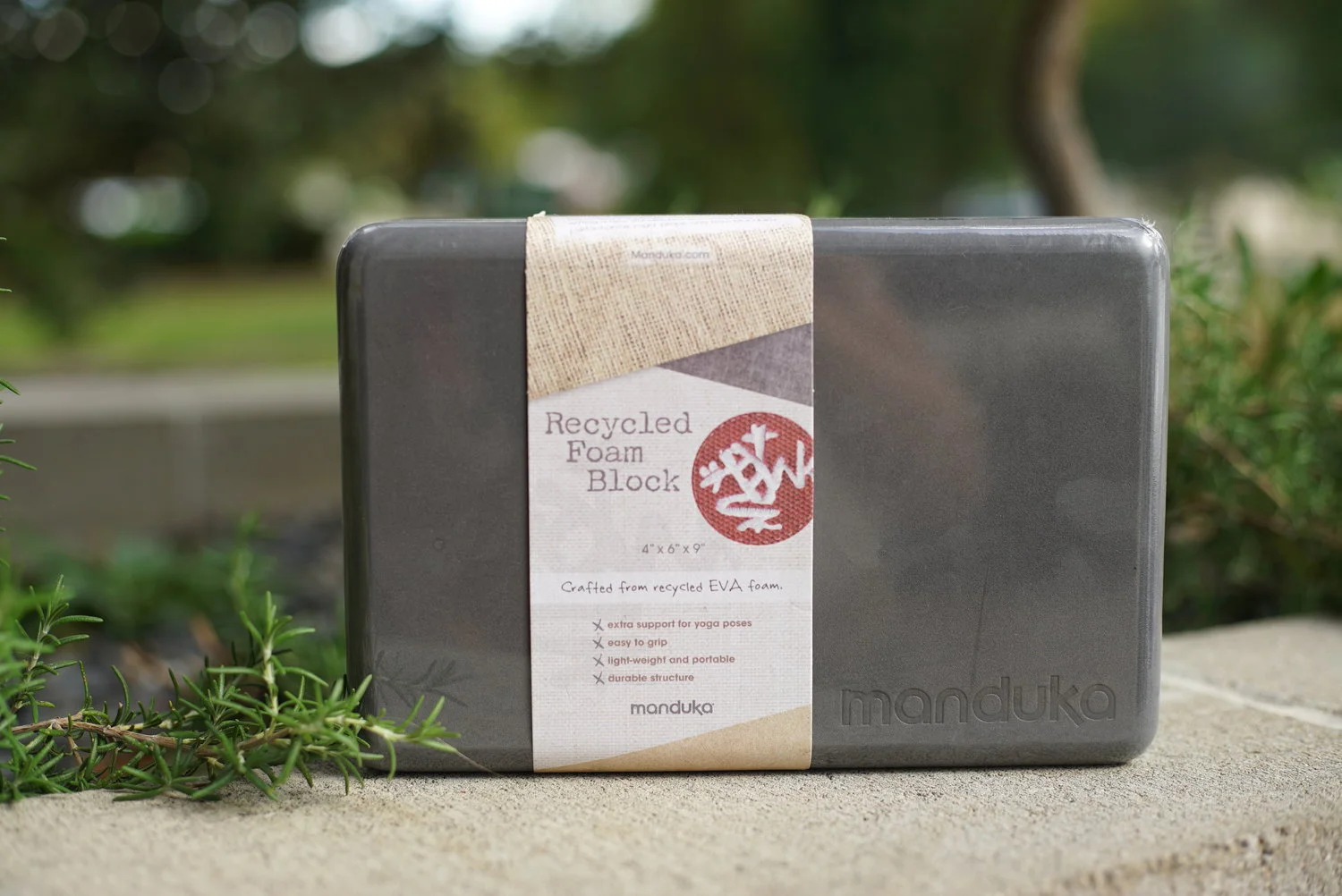 manduka recycled foam block