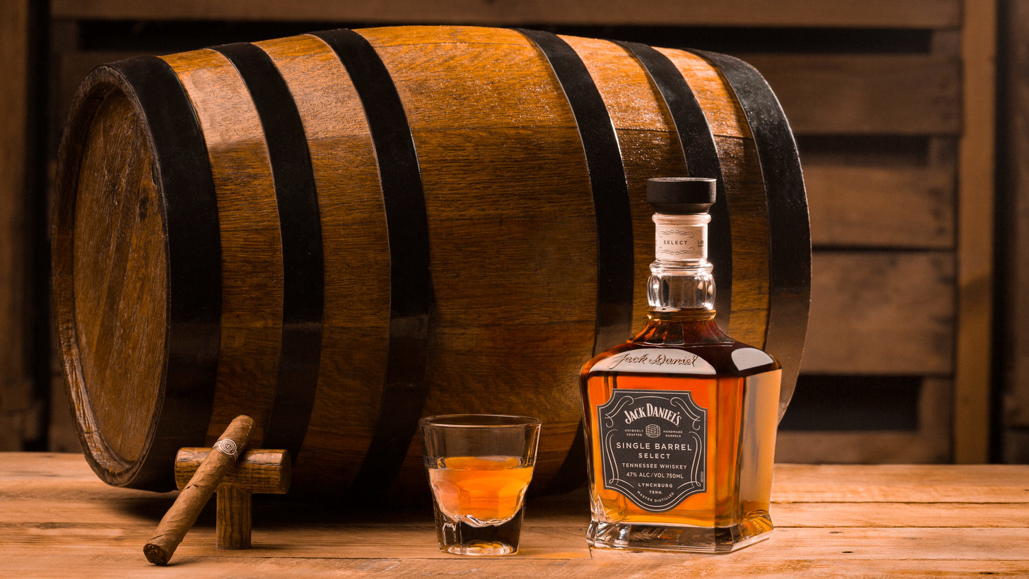 Jack Daniels product photography in Nashville