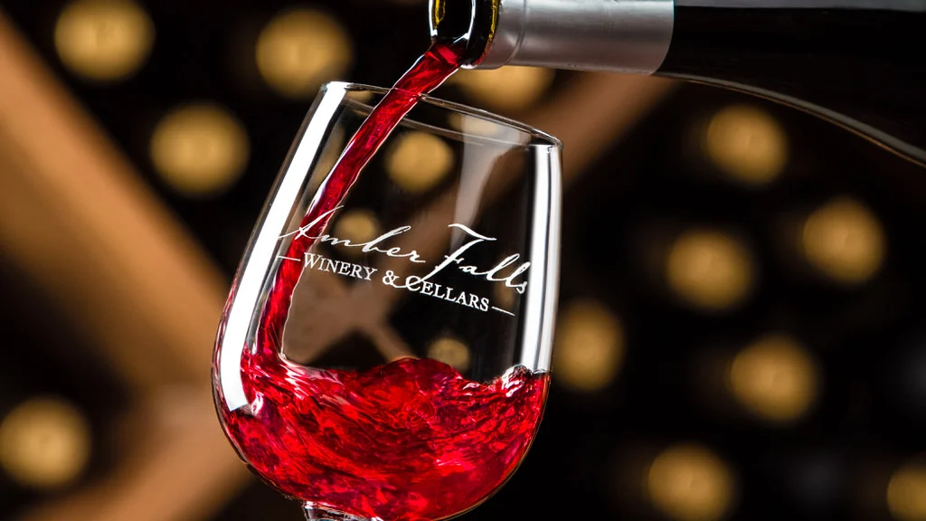 wine pouring product photo