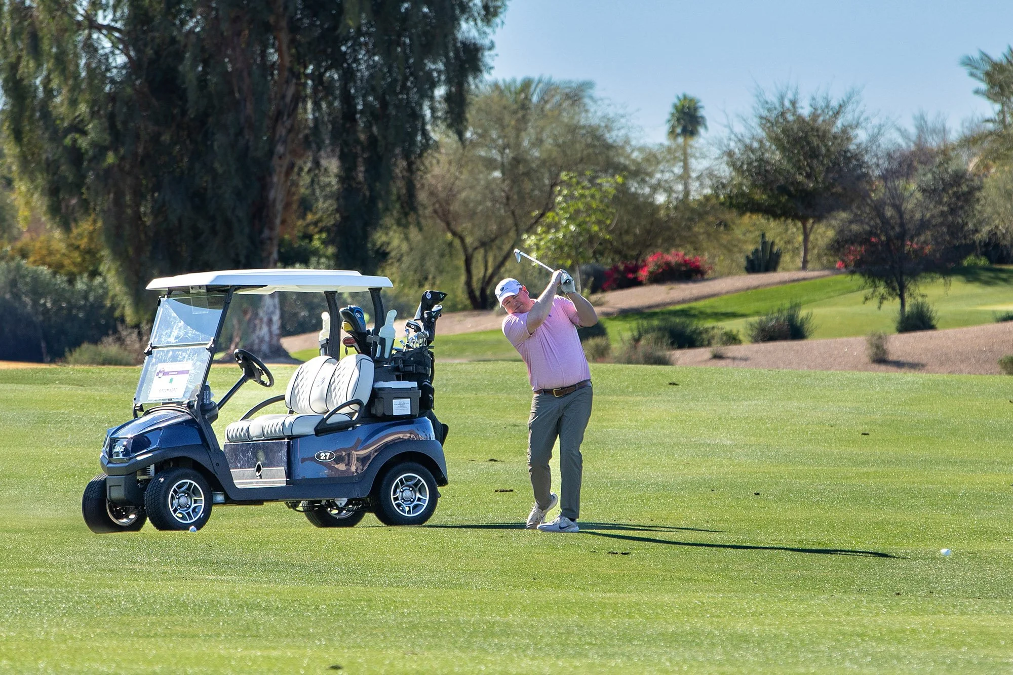 Golfing social event