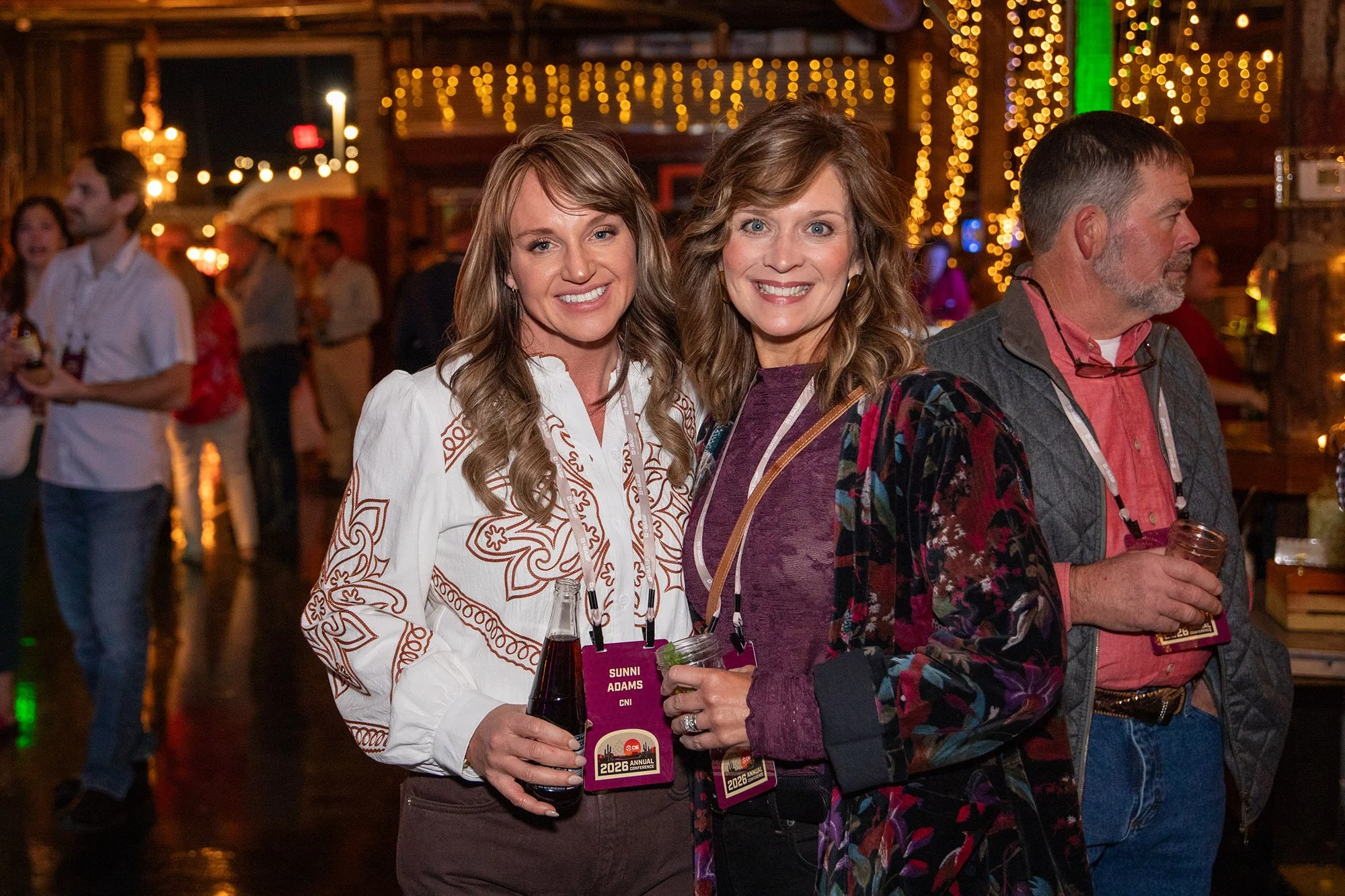 Guests enjoying at a social event