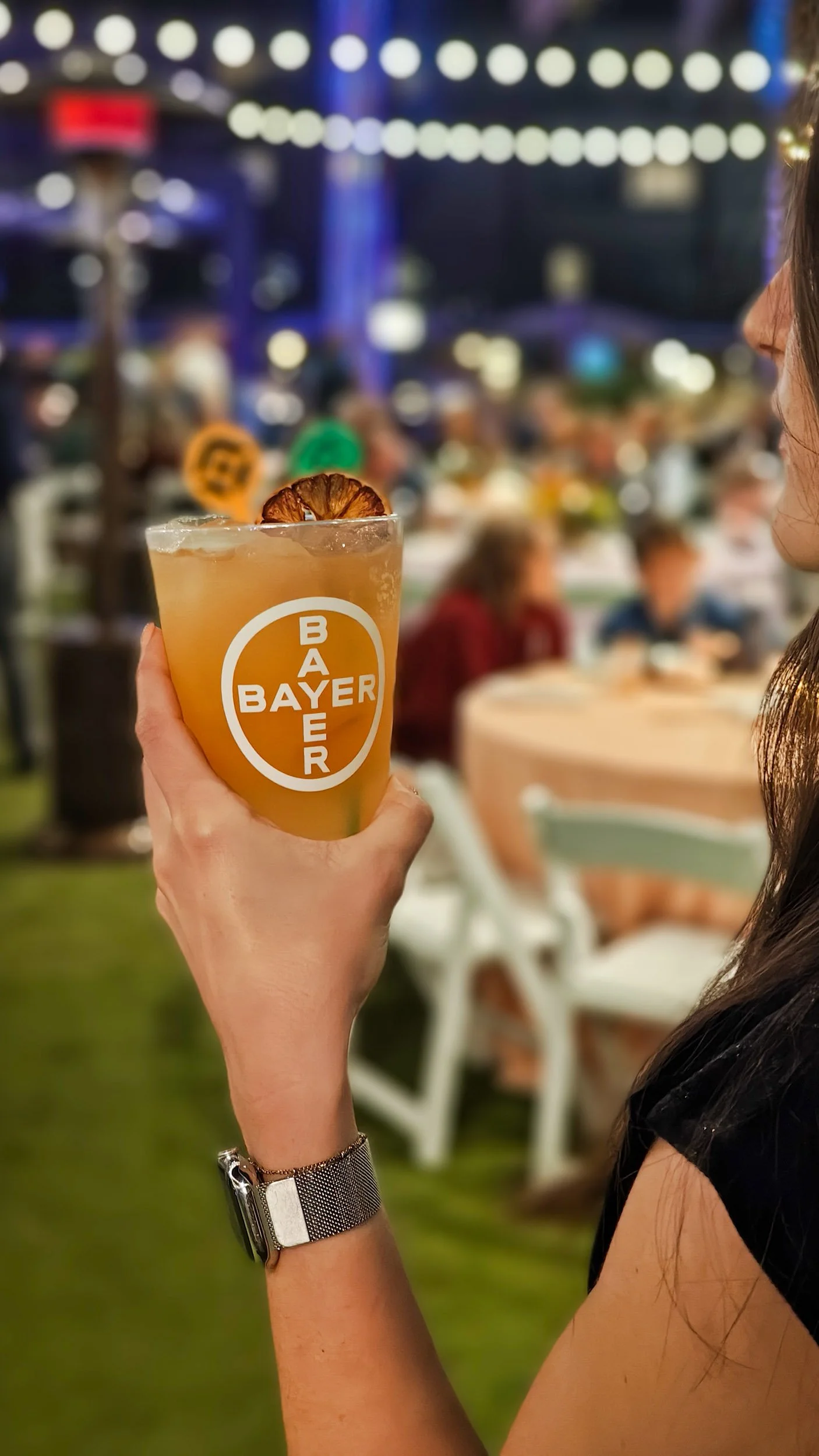 Bayer was one of the event sponsors