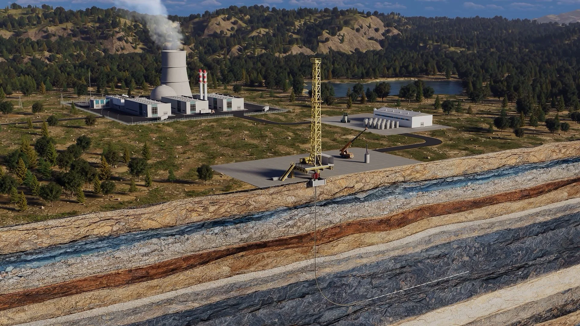 Industrial animation for a nuclear energy company