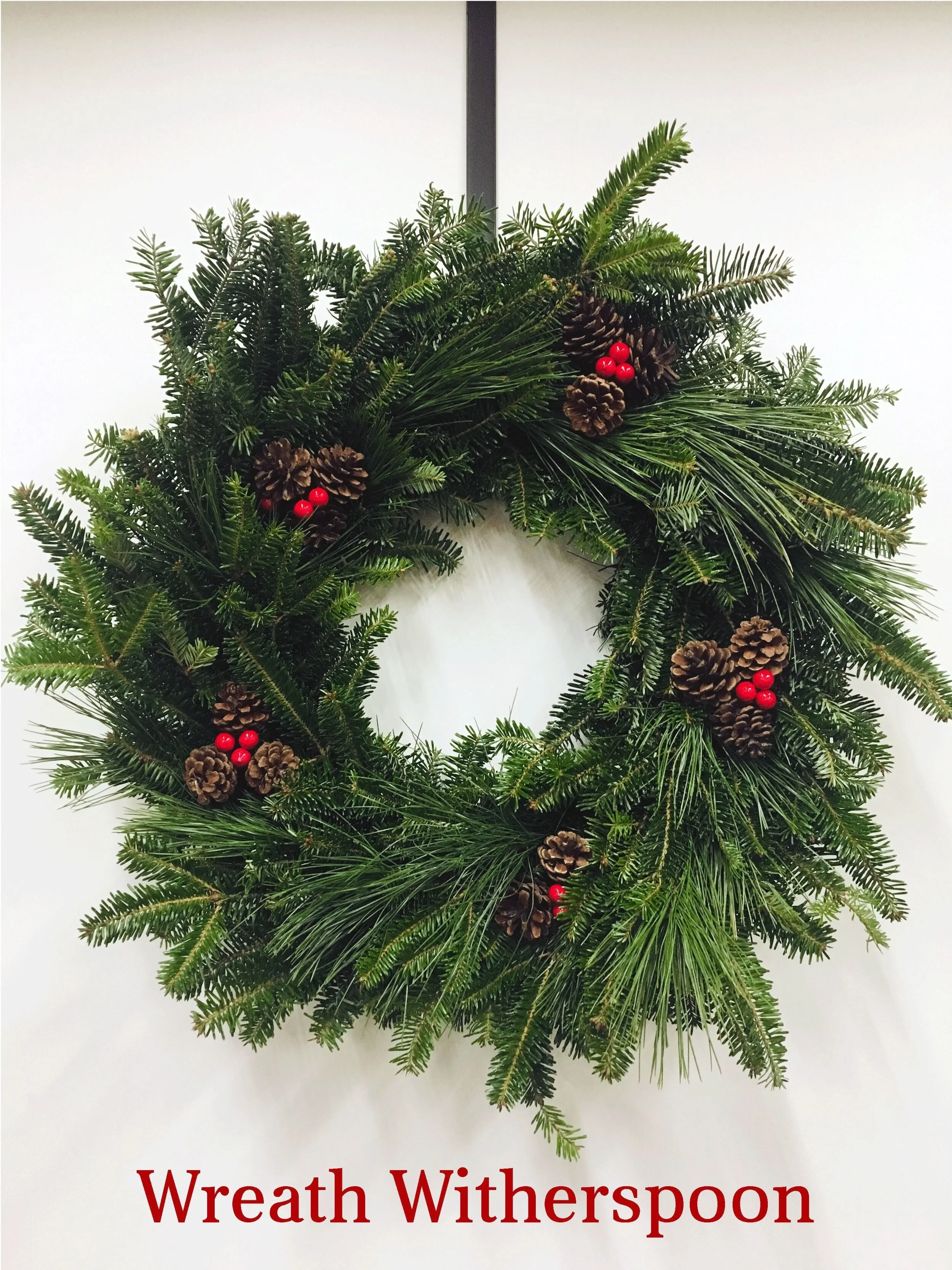 Wreath Witherspoon, no bow