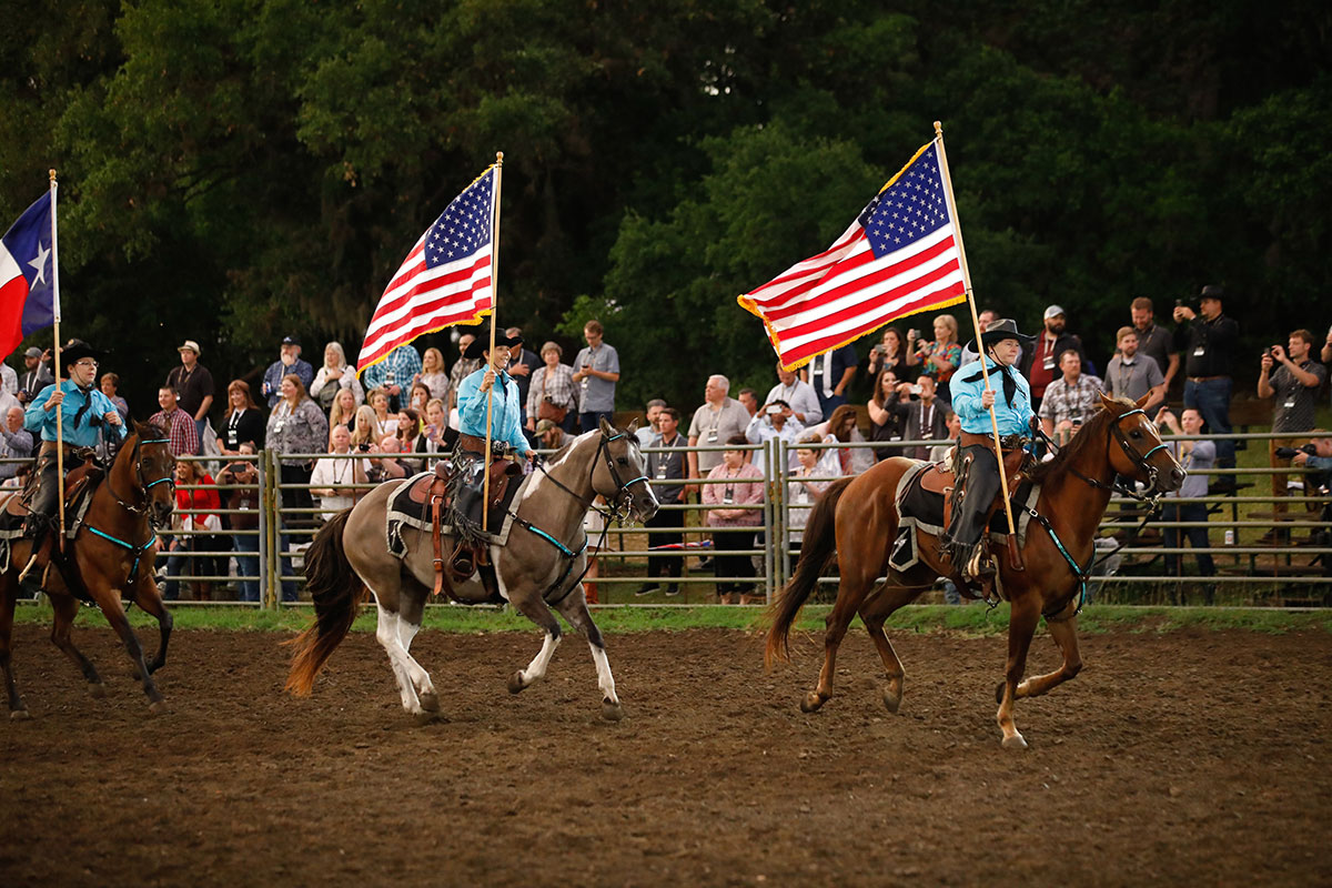 Opening Reception at a ranch