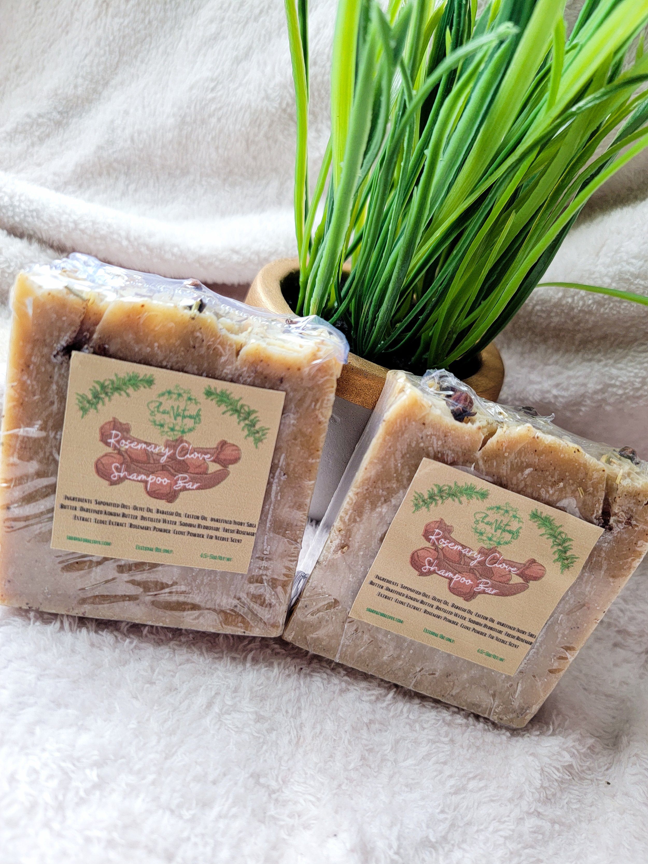 Rosemary Clove Shampoo Bar (Coconut Free)