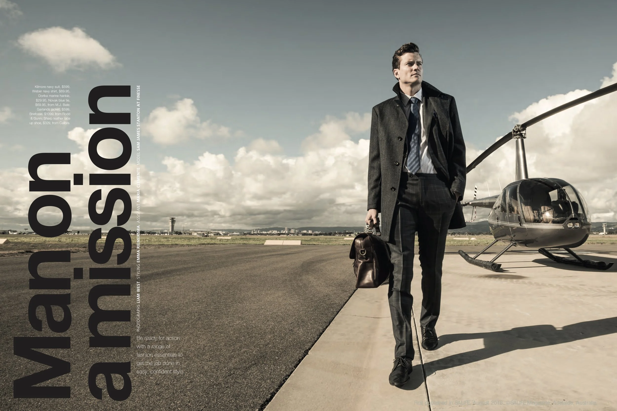 Man on a Mission Editorial