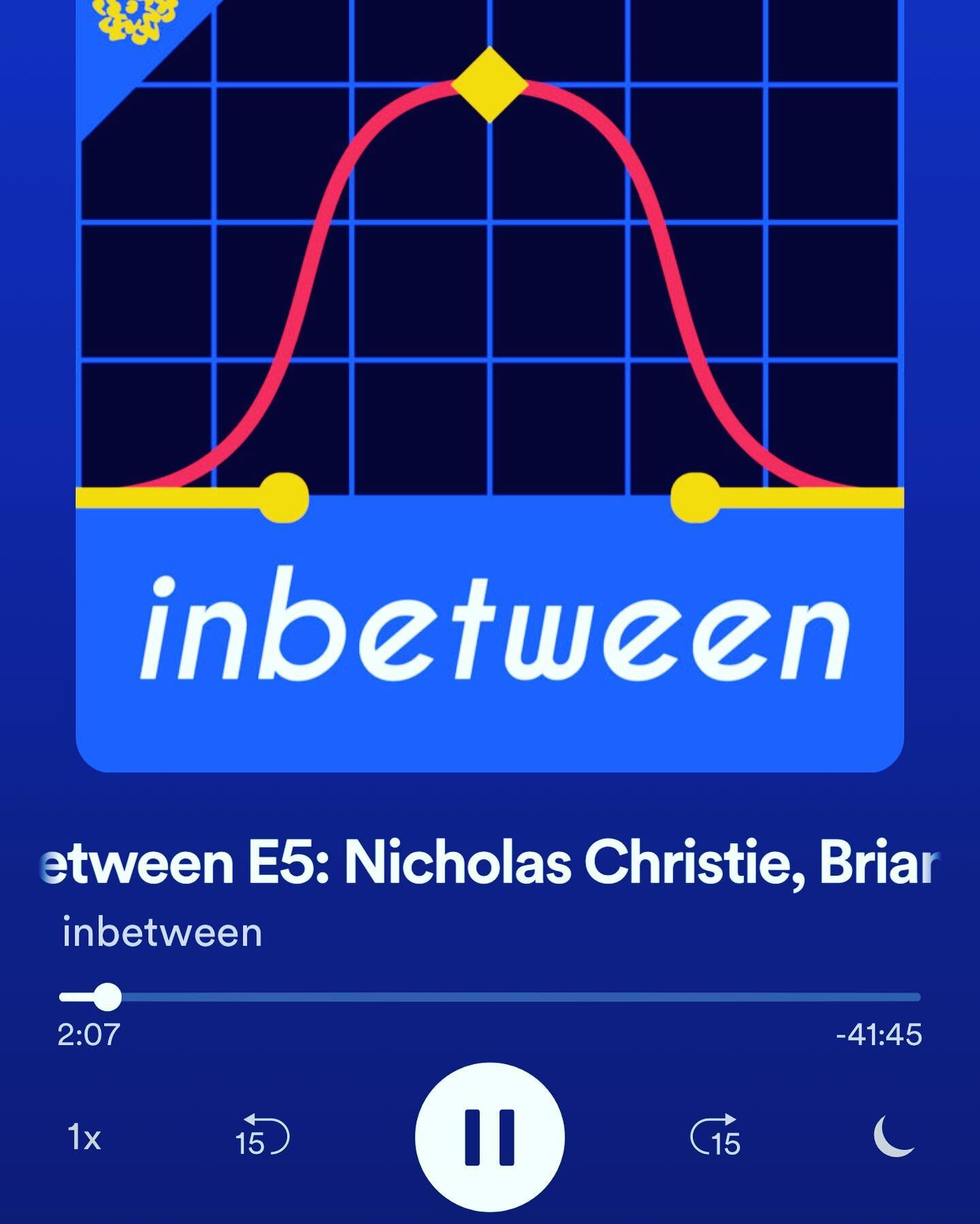 Go check us out on the inbettween podcast! Link in the bio!