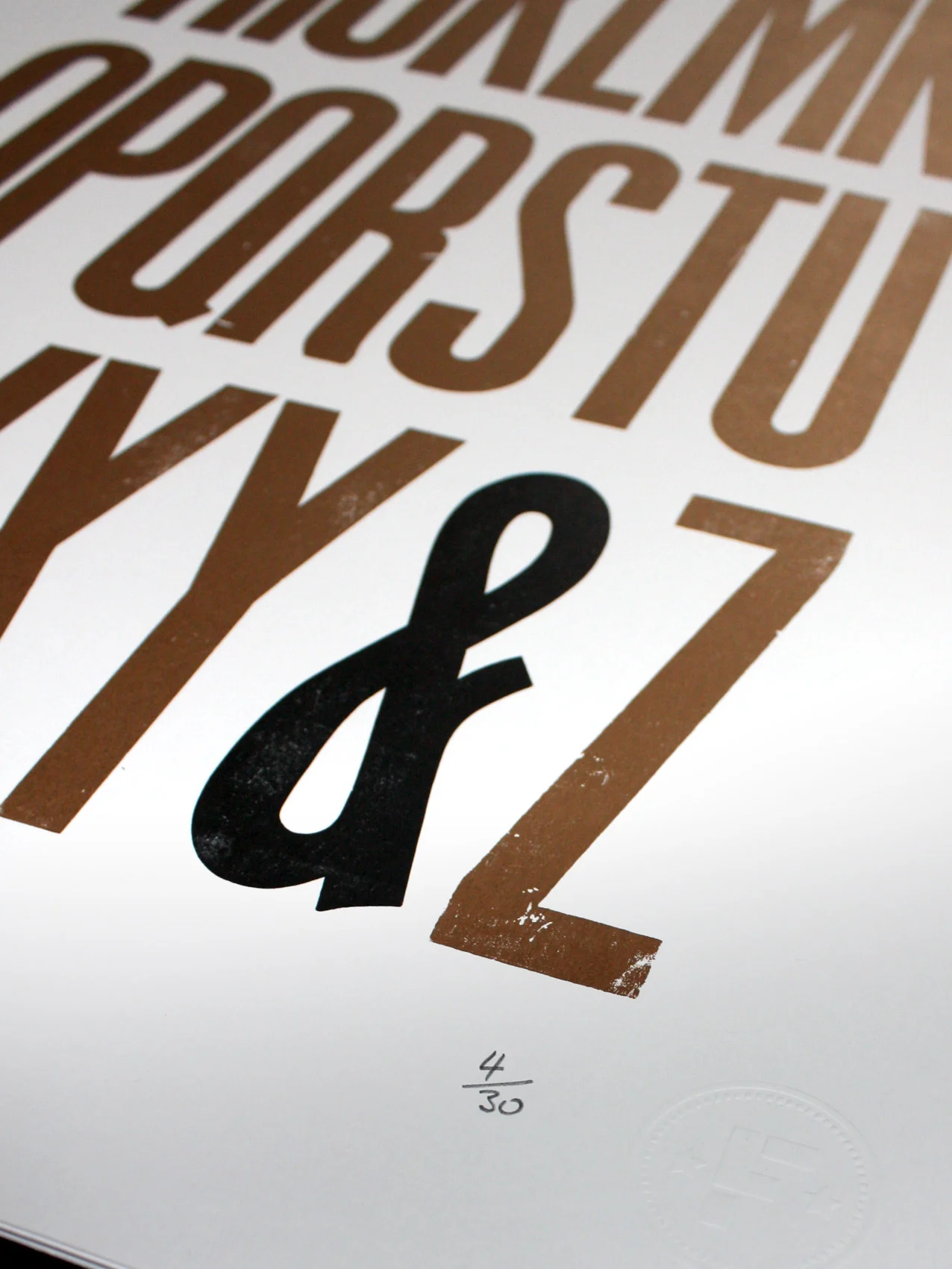 Limited edition poster