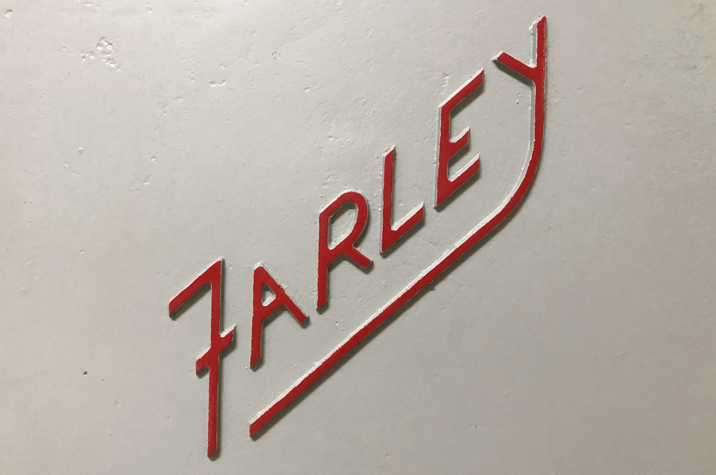 The iconic Farley Engineering logo