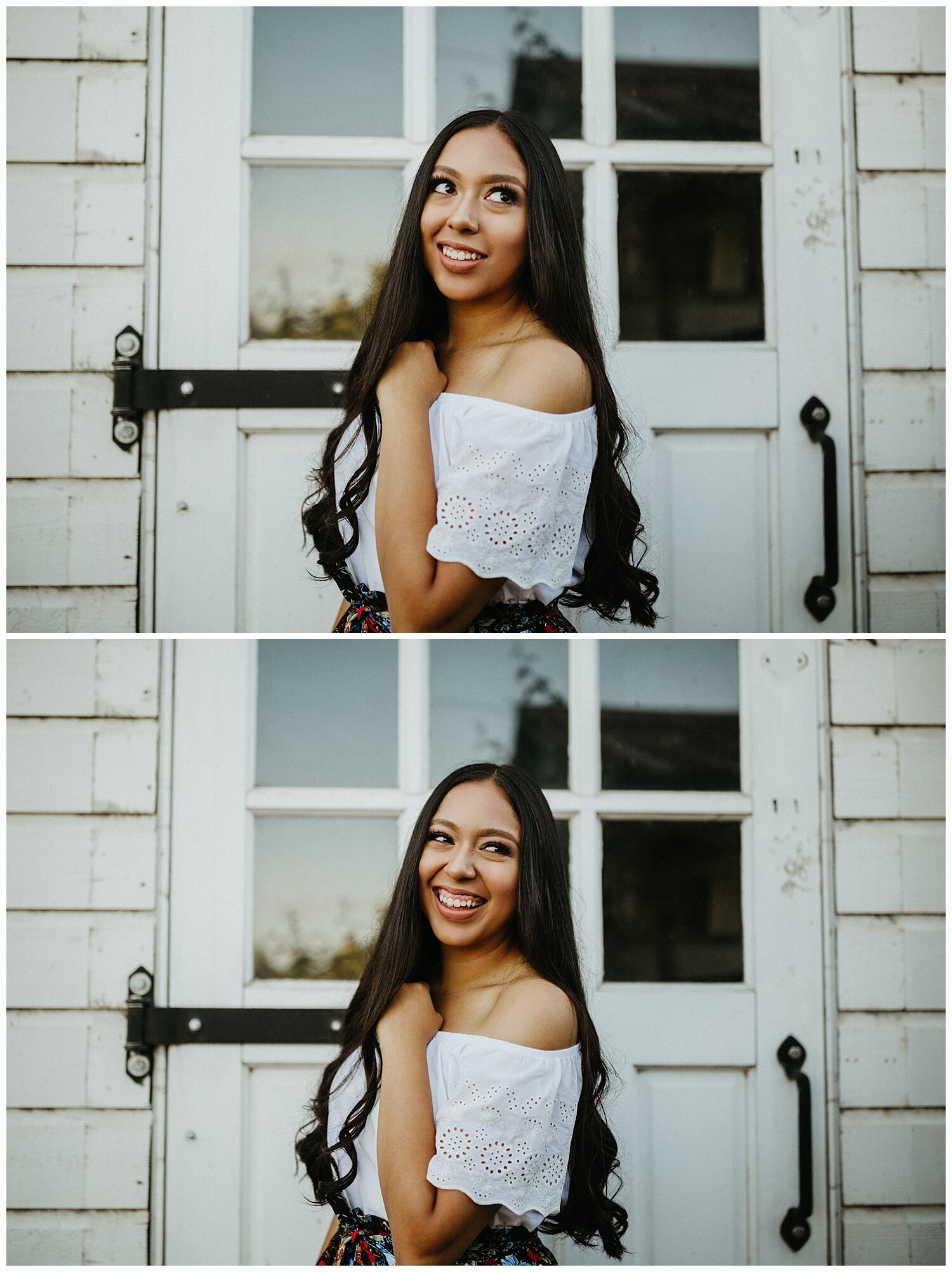  Yearbook photo of high school senior girl in Portland, Oregon. 