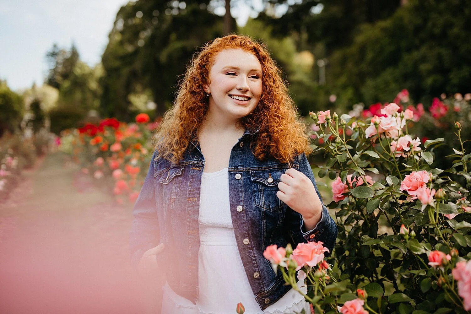 Abby | Rose Garden Senior Portraits