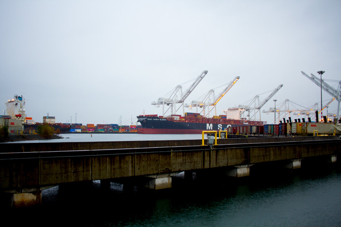 shipping dock Photography by Alexander K Harris