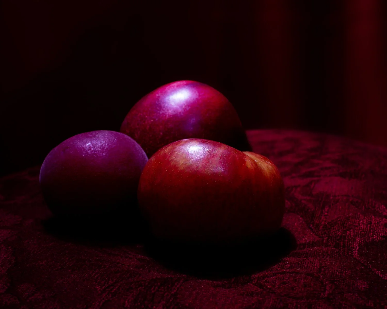 red velvet apricot white nectarine red plum image 1 of 2 Photography by Alexander K. Harris