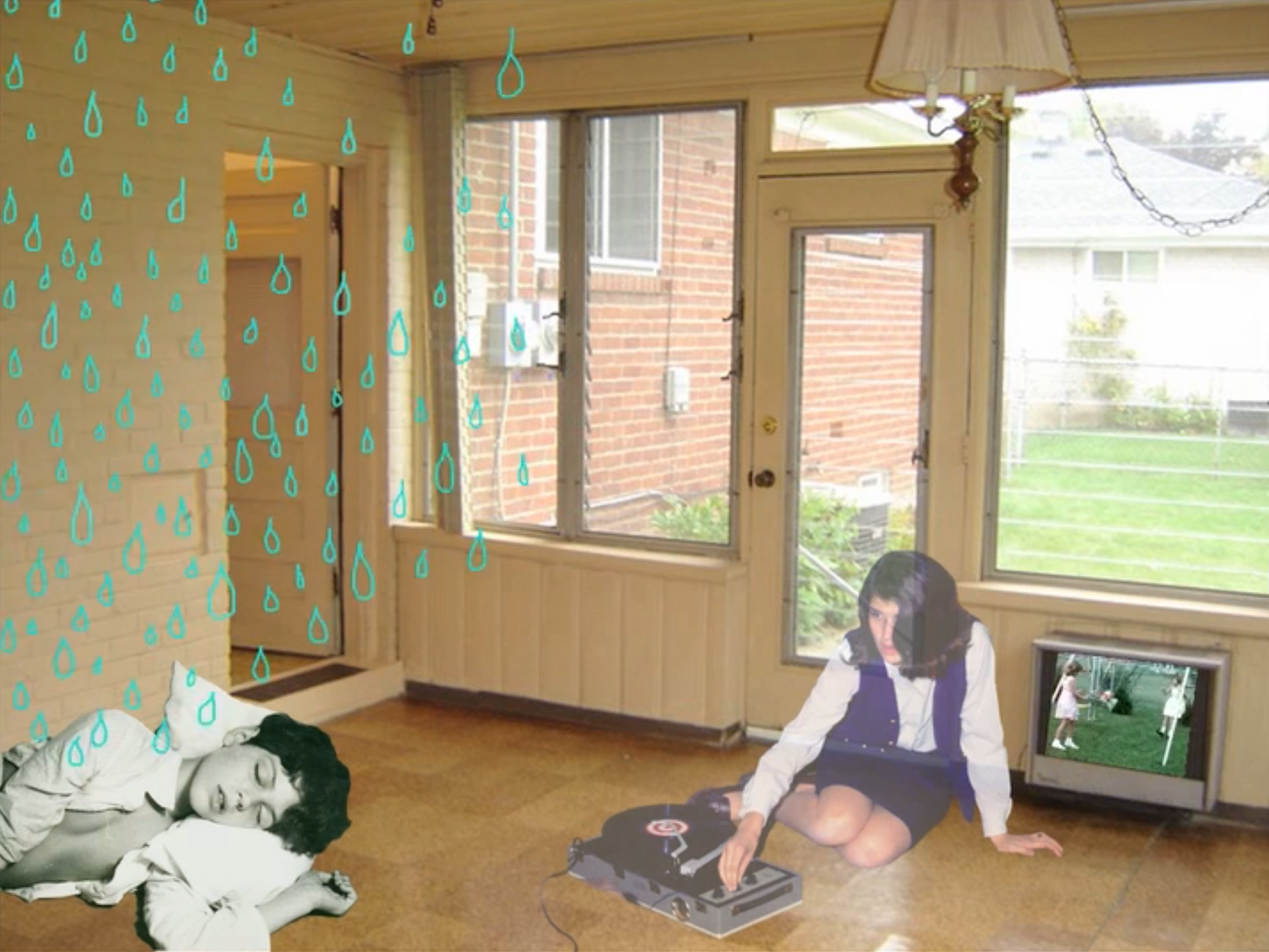 On the Back Porch with Mary Jane