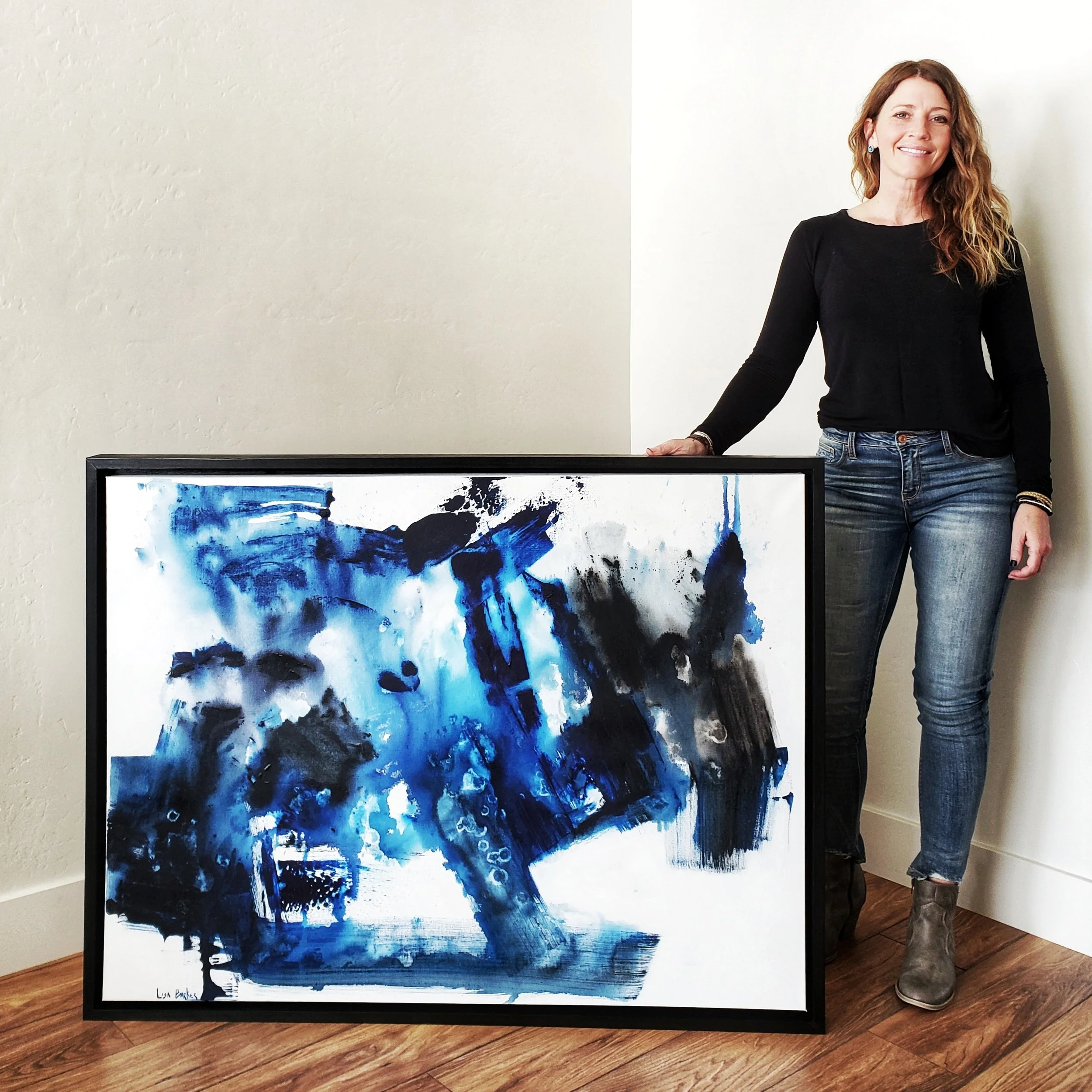 ”Painted Soul Buried in Blue”