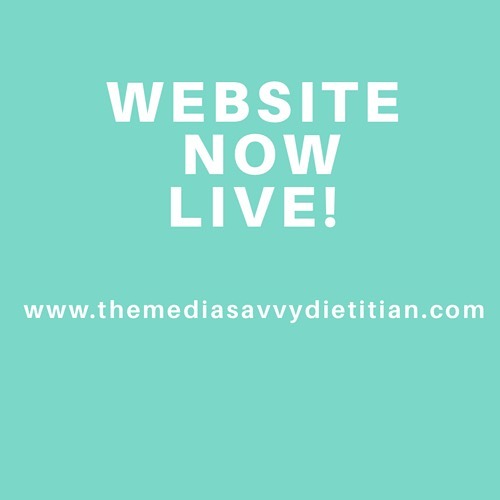 Whoop our website is NOW LIVE!!! I&rsquo;ve been busy working behind the scenes to get The Media Savvy Dietitian website up &amp; running. I&rsquo;m hoping over time it will become your go-to site for media training tips and advice, courses, blogs an