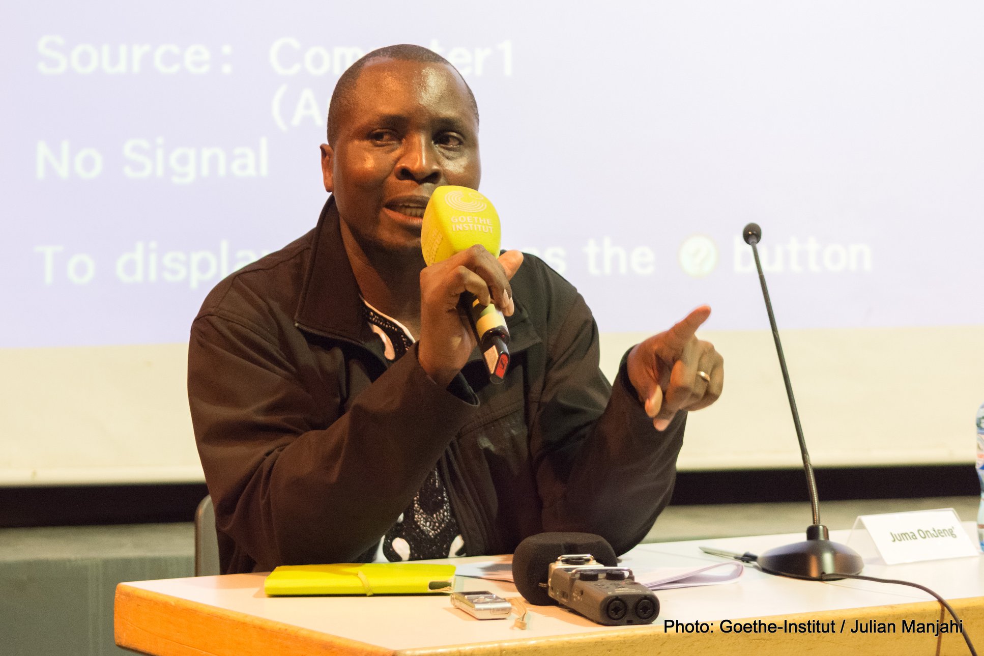 George Ondeng of the National Museums